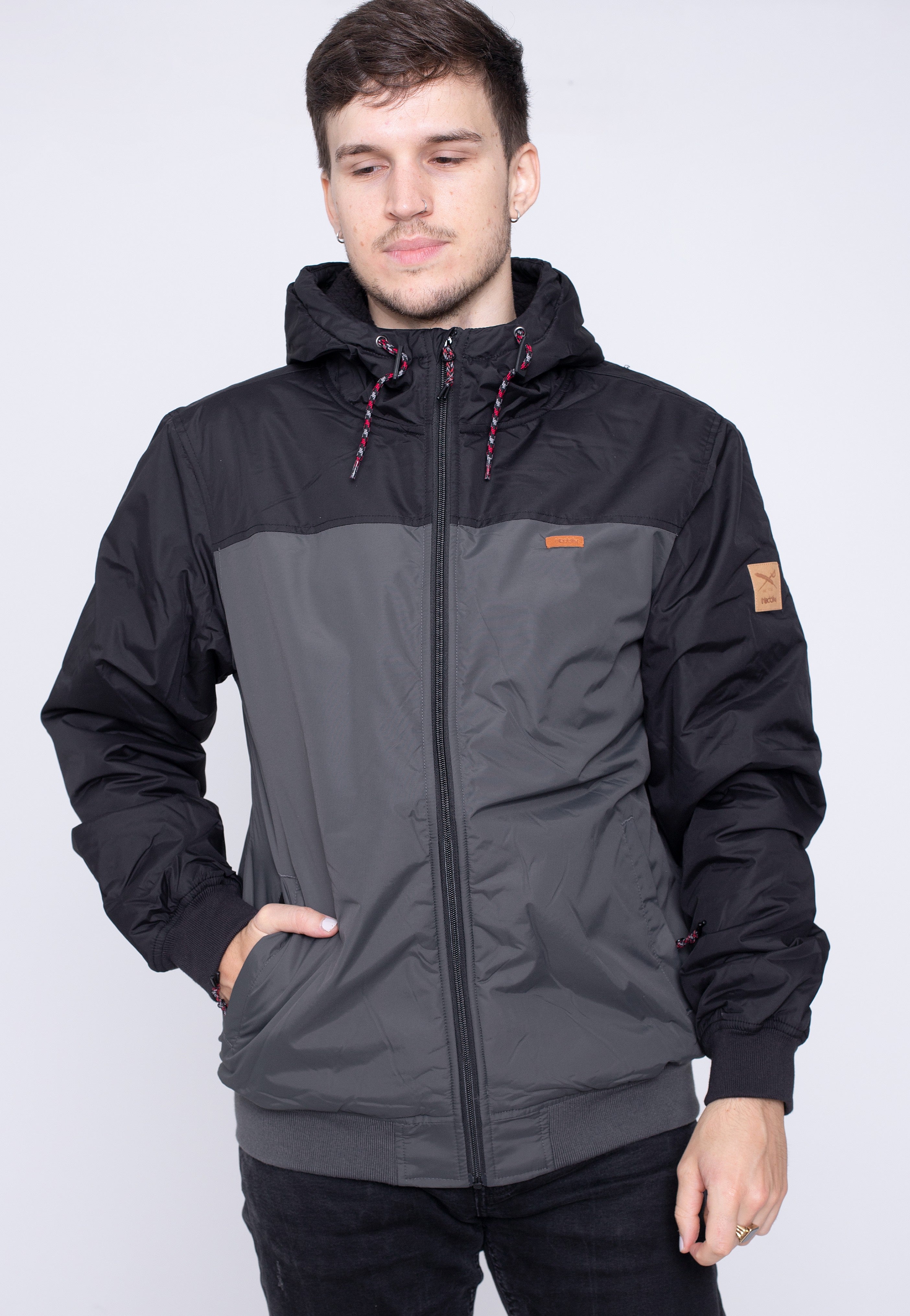 Iriedaily - Insulaner Soft Black - Windbreaker | Men-Image