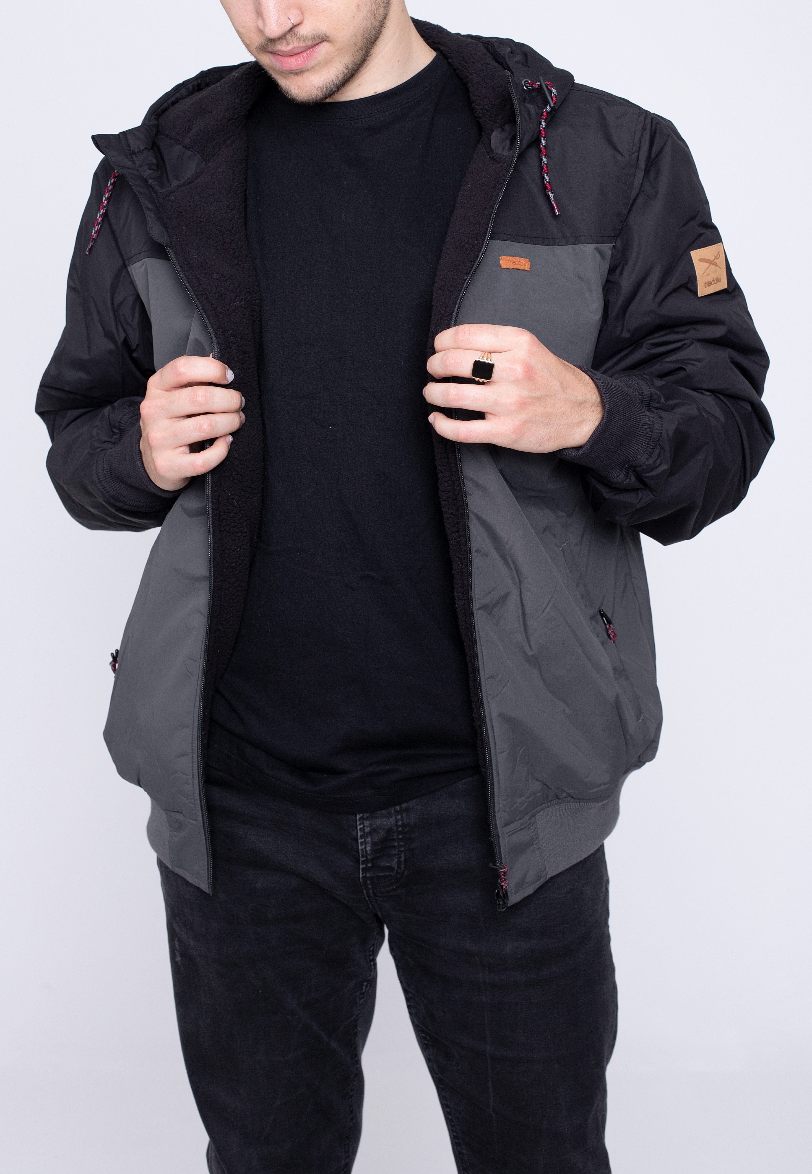 Iriedaily - Insulaner Soft Black - Windbreaker | Men-Image