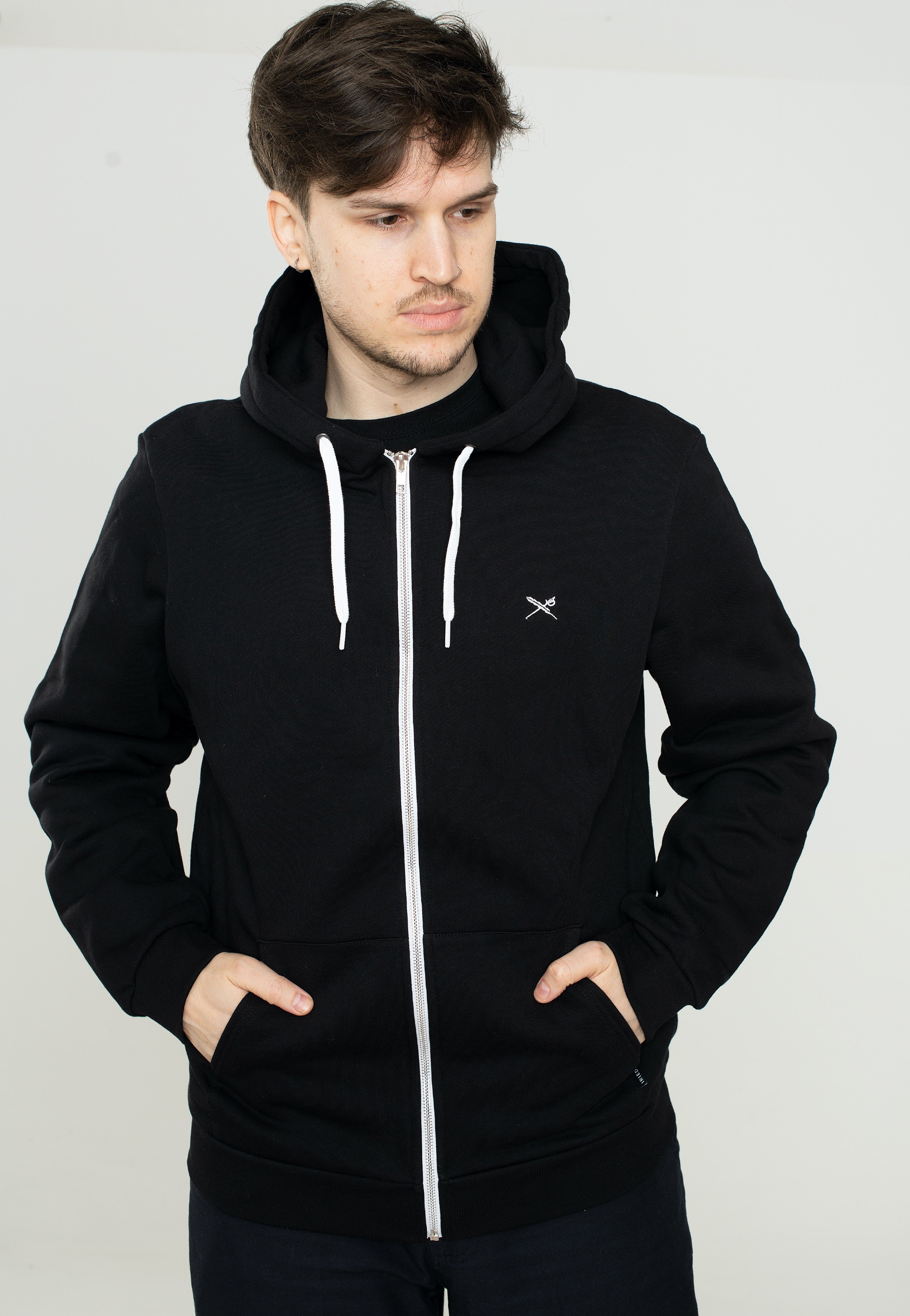 Iriedaily - Mini Flag 2 Black - Zipper | Men-Image