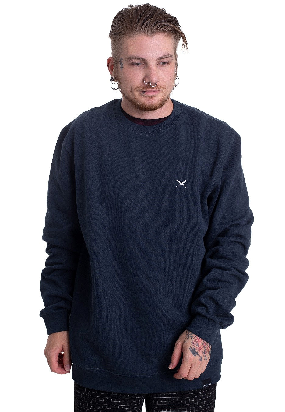 Iriedaily - Mini Flag 2 Crew Dark Orion - Sweater | Men-Image