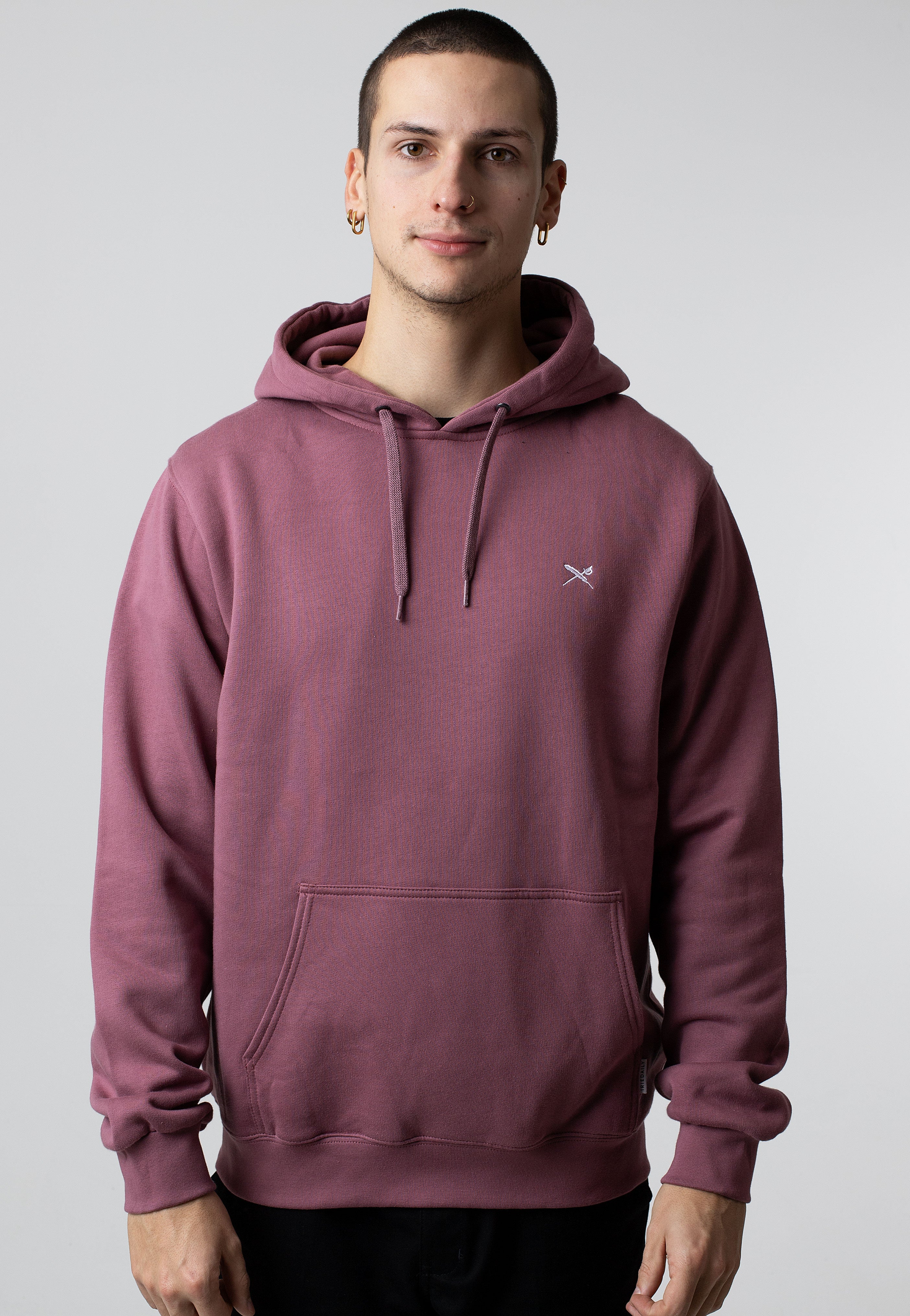 Iriedaily - Mini Flag 2 Plum - Hoodie | Men-Image