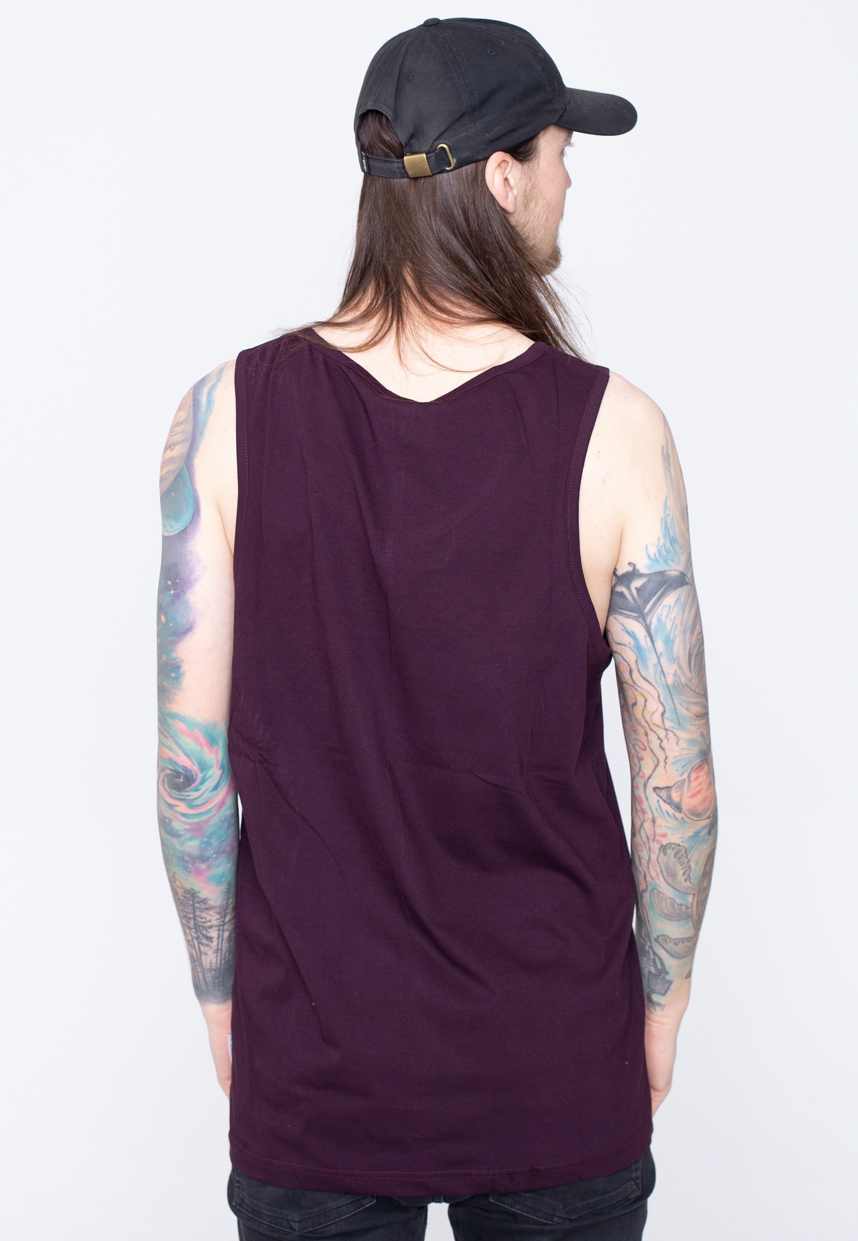 Iriedaily - Mini Flag Aubergine - Tank | Men-Image