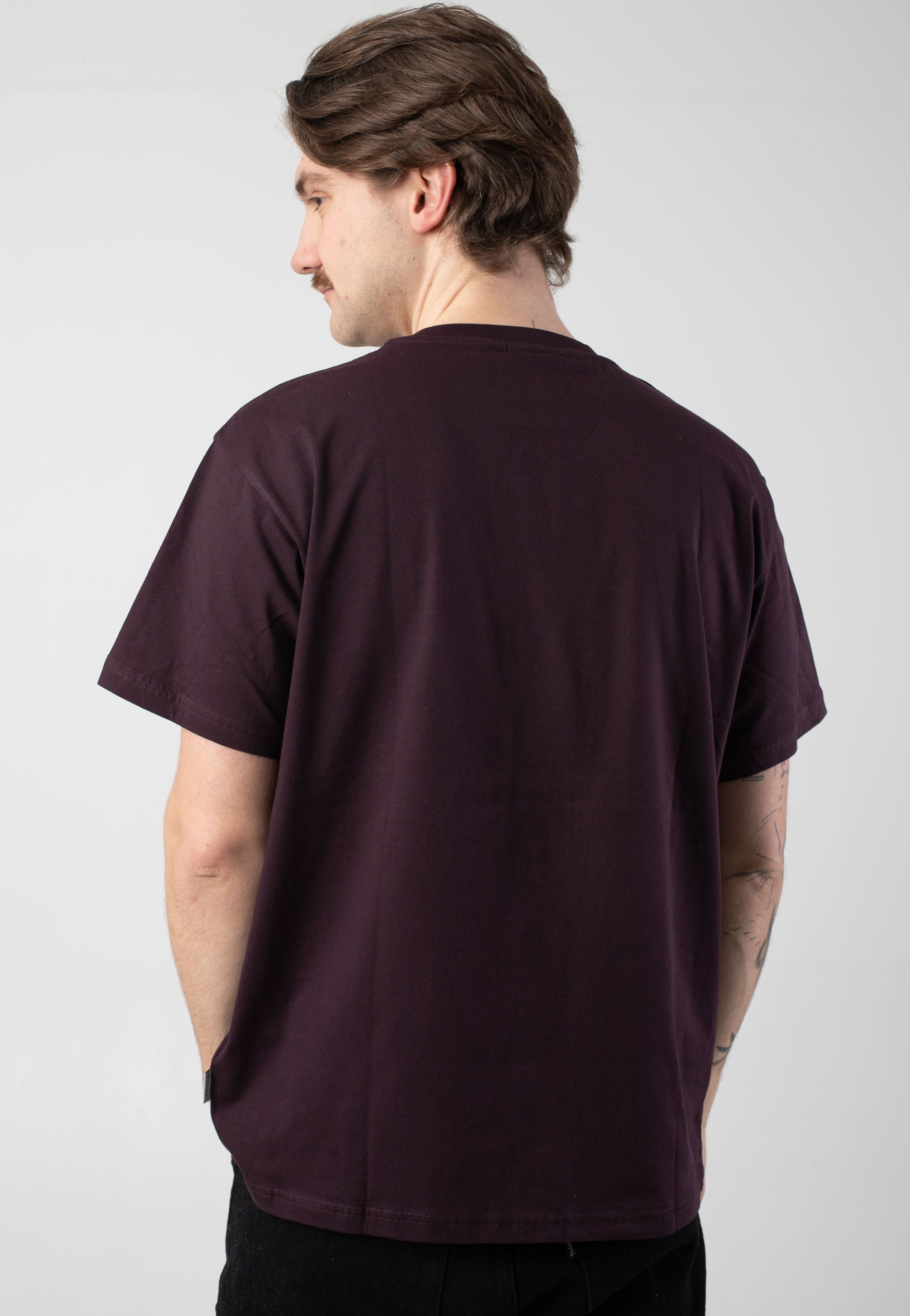 Iriedaily - Mini Flag Relaxed Aubergine - T-Shirt | Men-Image