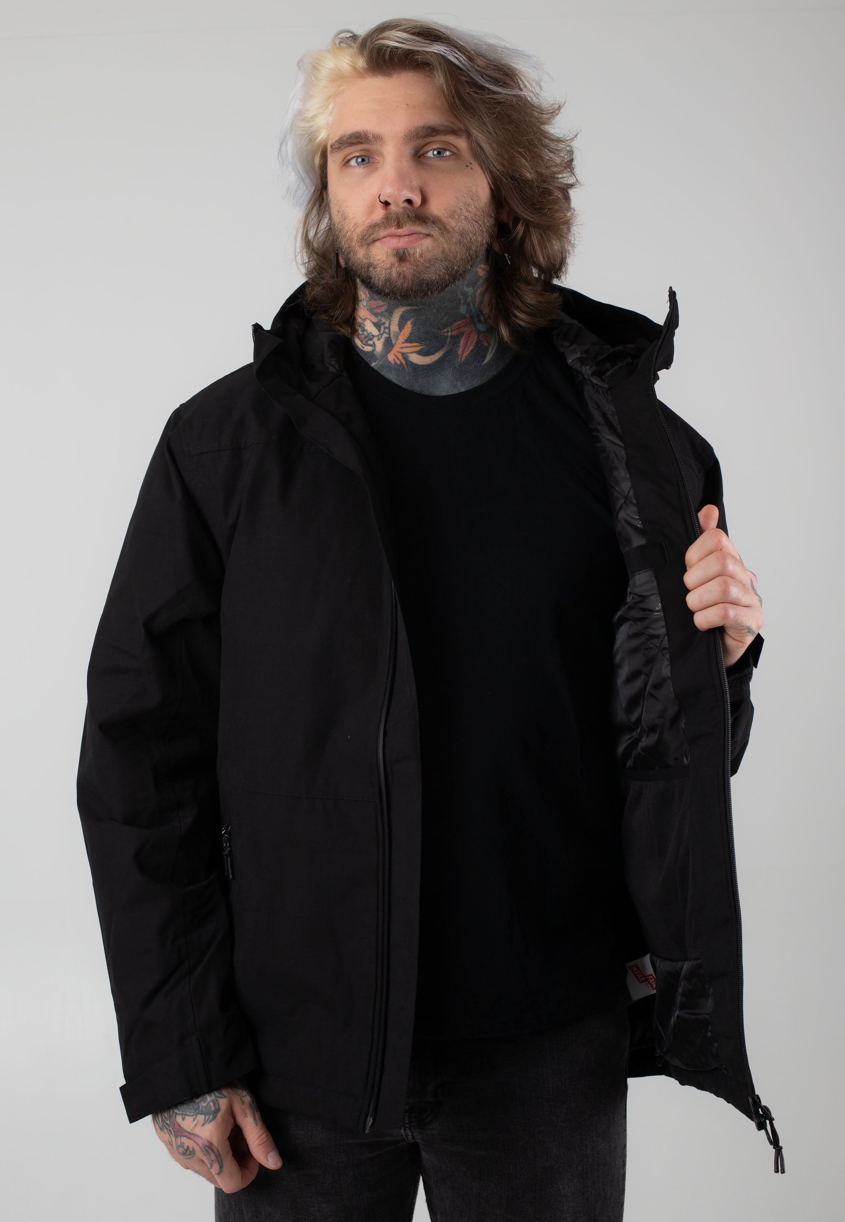 Iriedaily - Nilas Anorak Black - Jacket | Men-Image