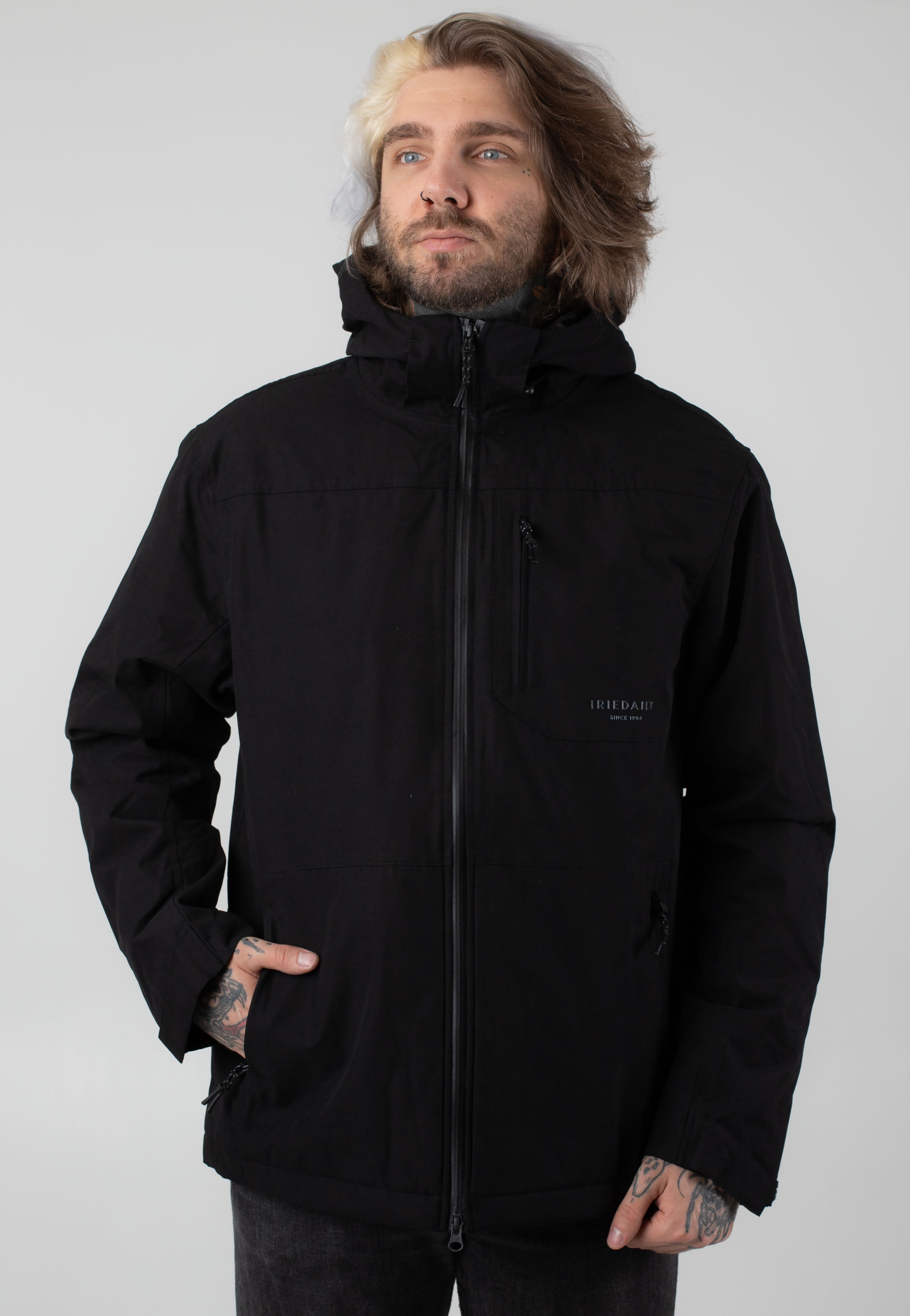 Iriedaily - Nilas Anorak Black - Jacket | Men-Image