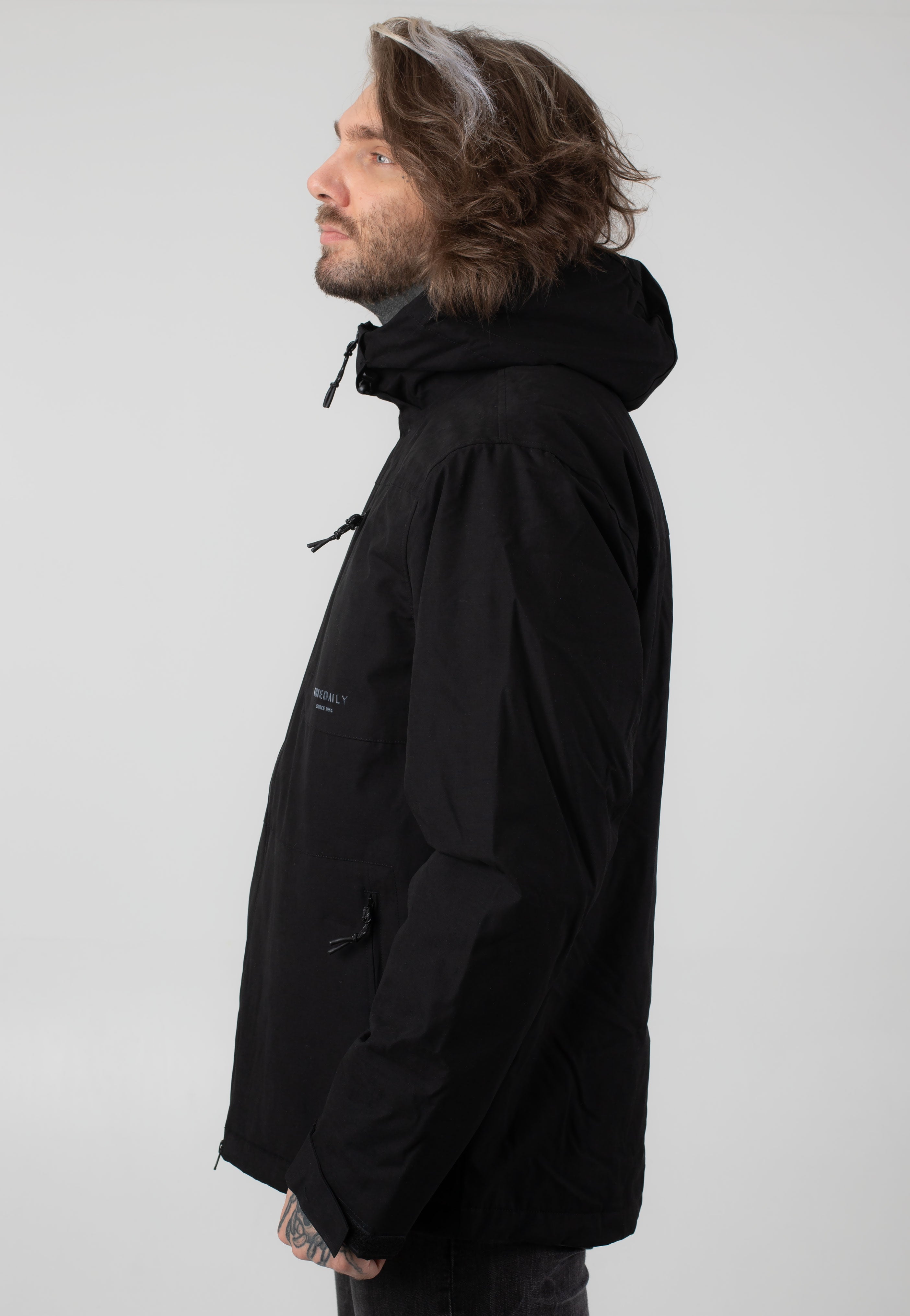 Iriedaily - Nilas Anorak Black - Jacket | Men-Image