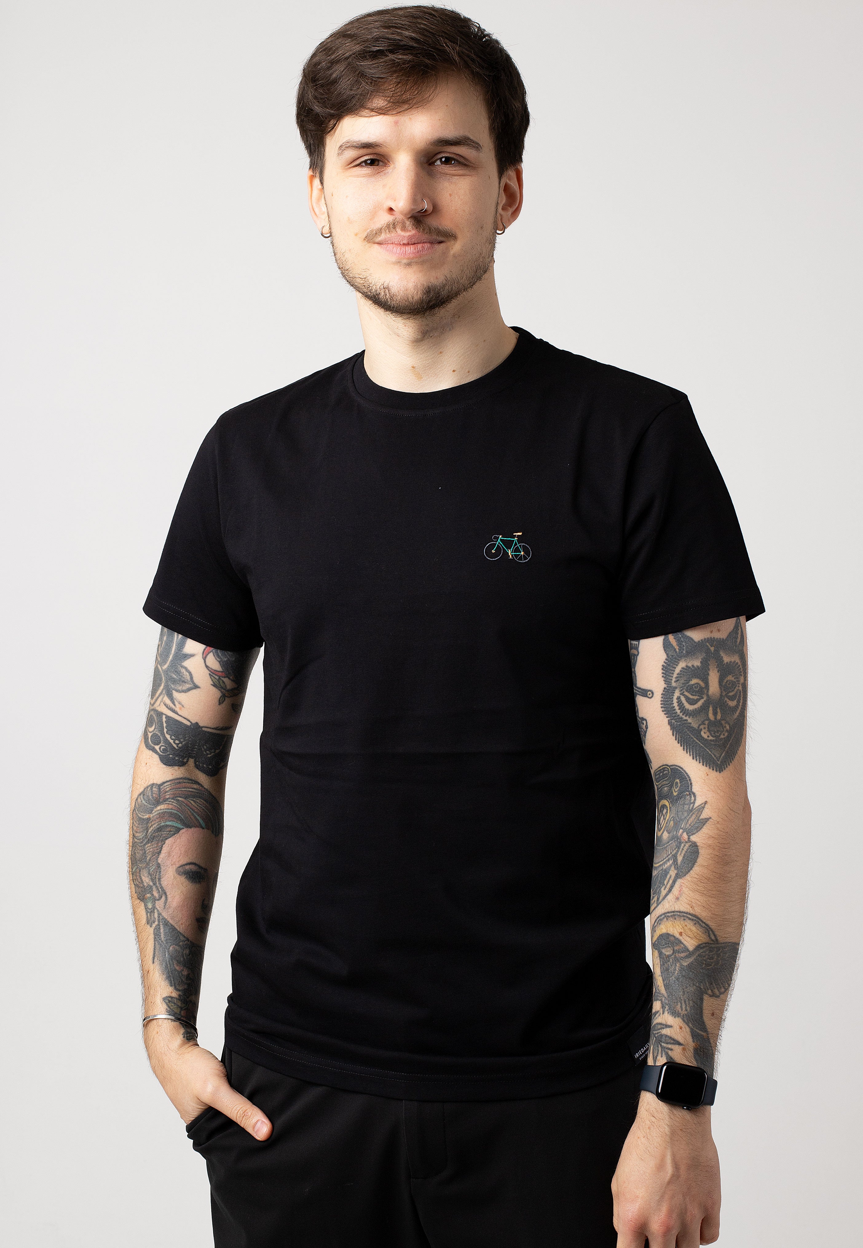 Iriedaily - Peaceride Emb Black - T-Shirt | Men-Image