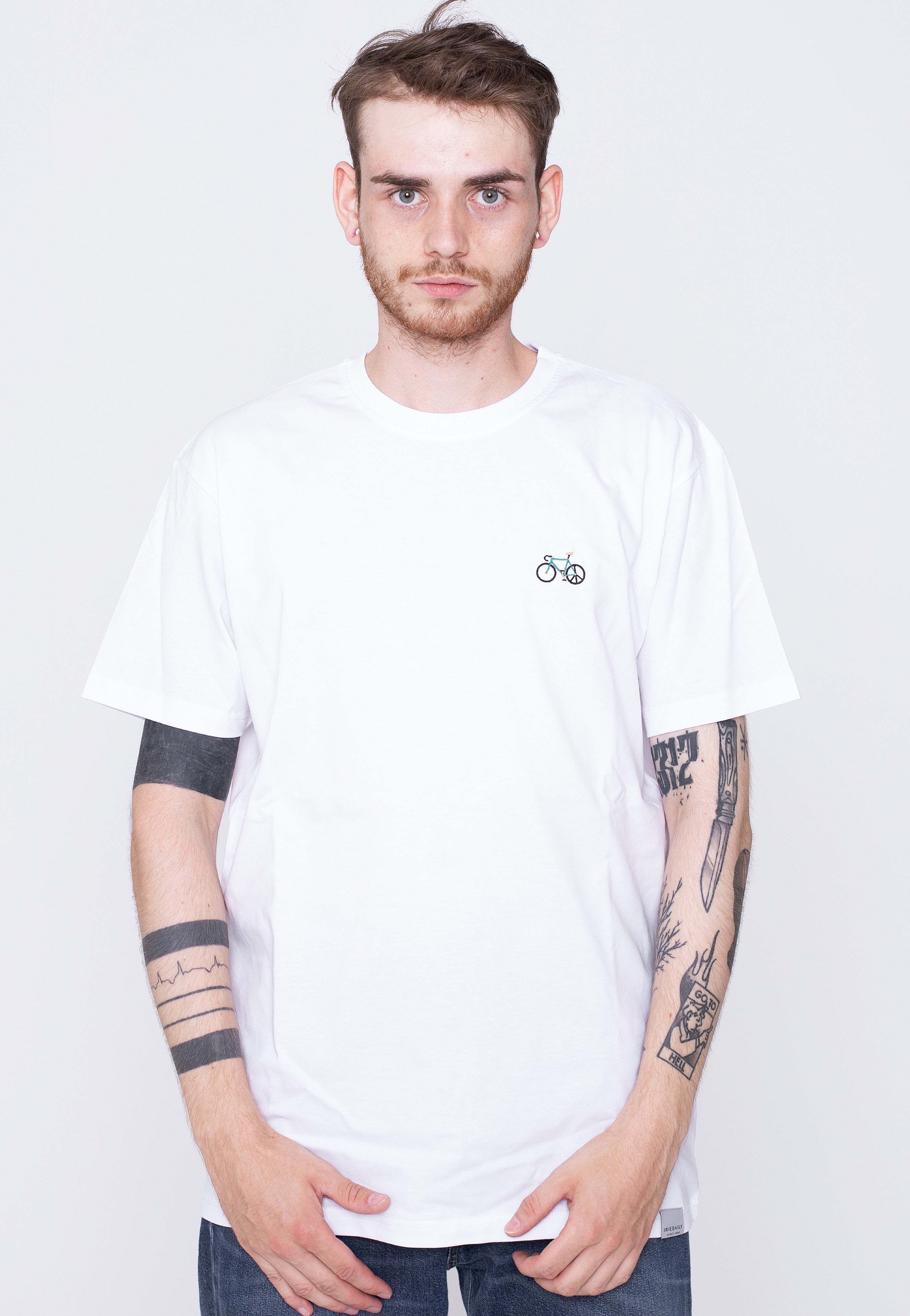 Iriedaily - Peaceride Emb White - T-Shirt | Men-Image