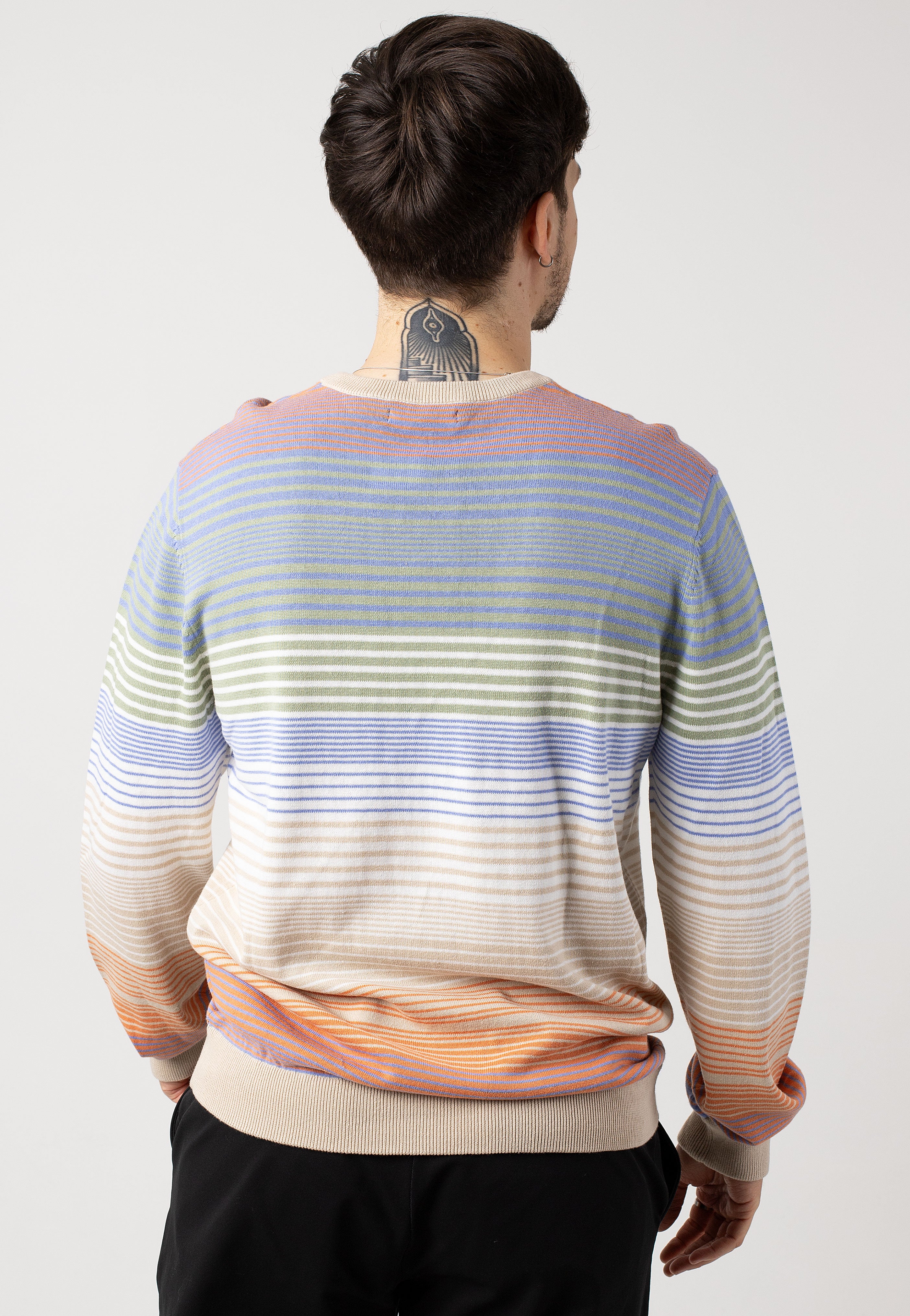 Iriedaily - Resort Summer Orange Green - Pullover | Men-Image