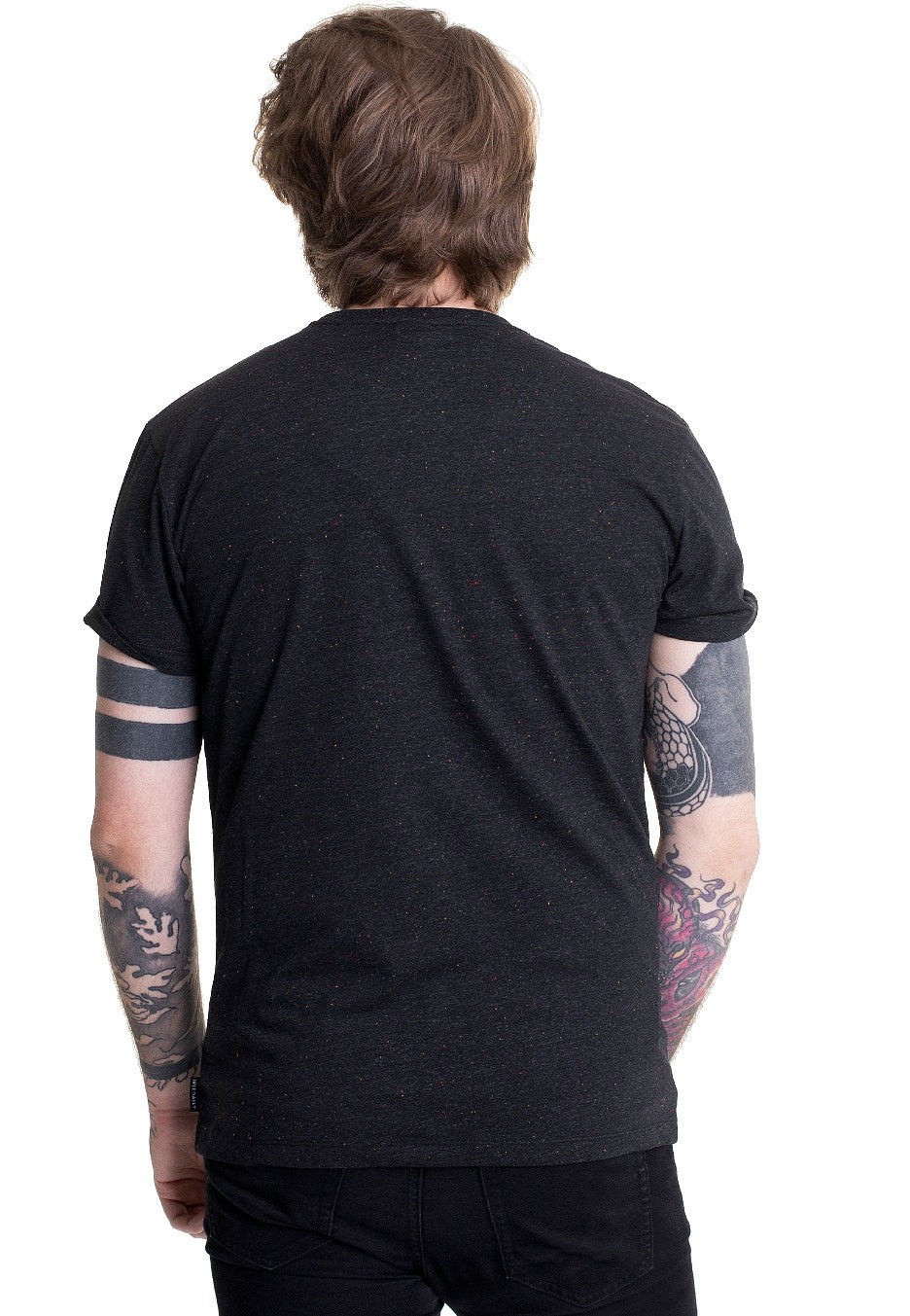 Iriedaily - Retain Black Melange - T-Shirt | Men-Image