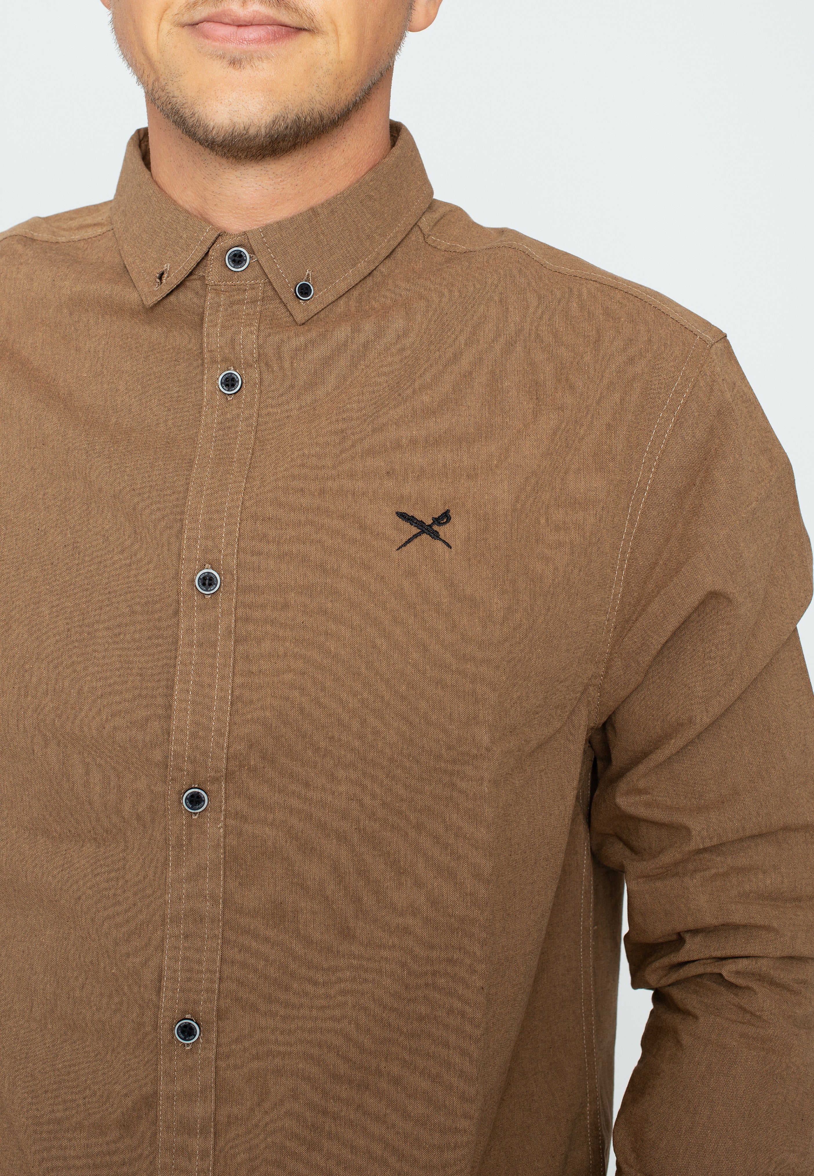 Iriedaily - Samuel Caramel - Shirt | Men-Image