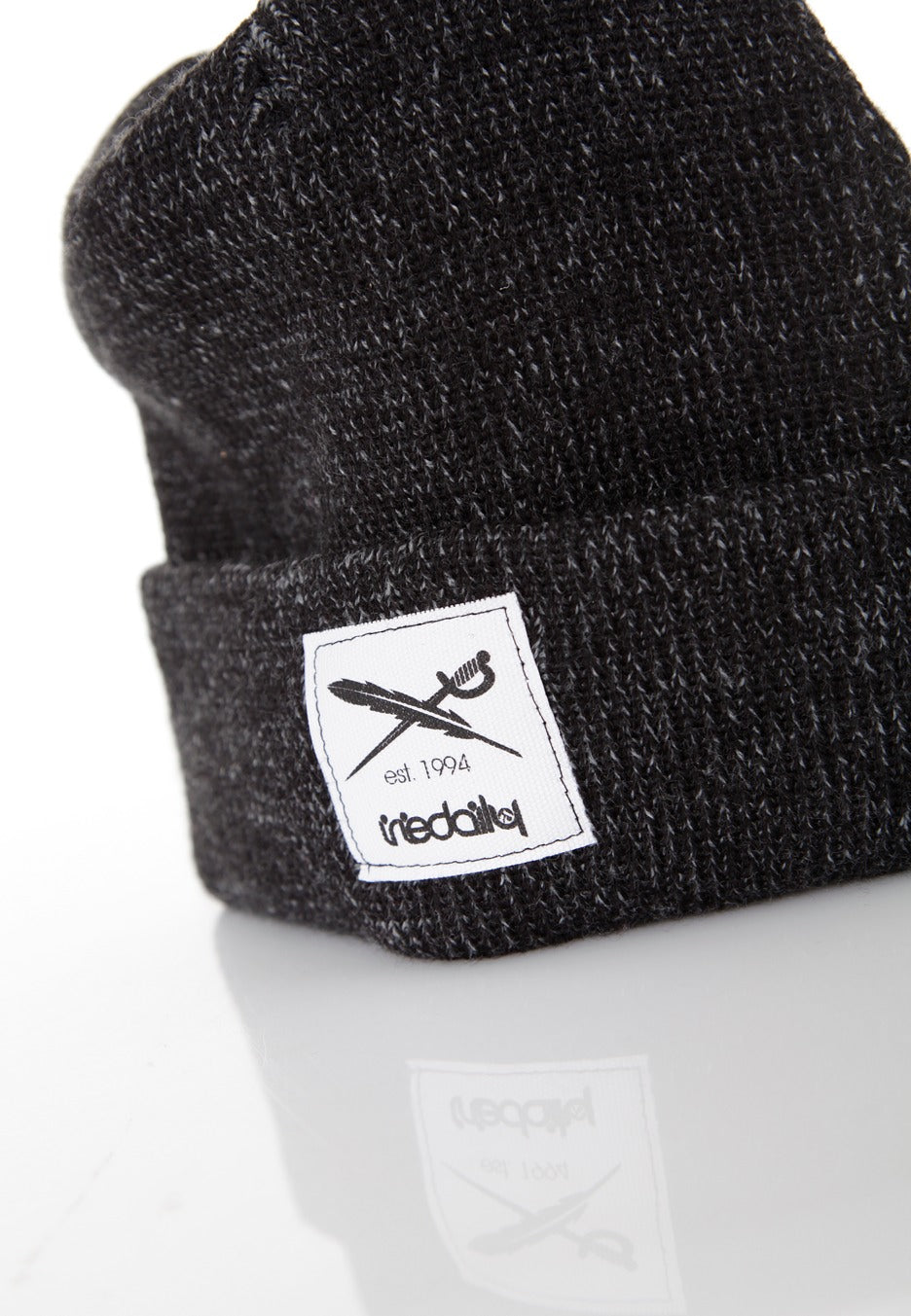 Iriedaily - Smurpher Heavy Black Melange - Beanie | Neutral-Image