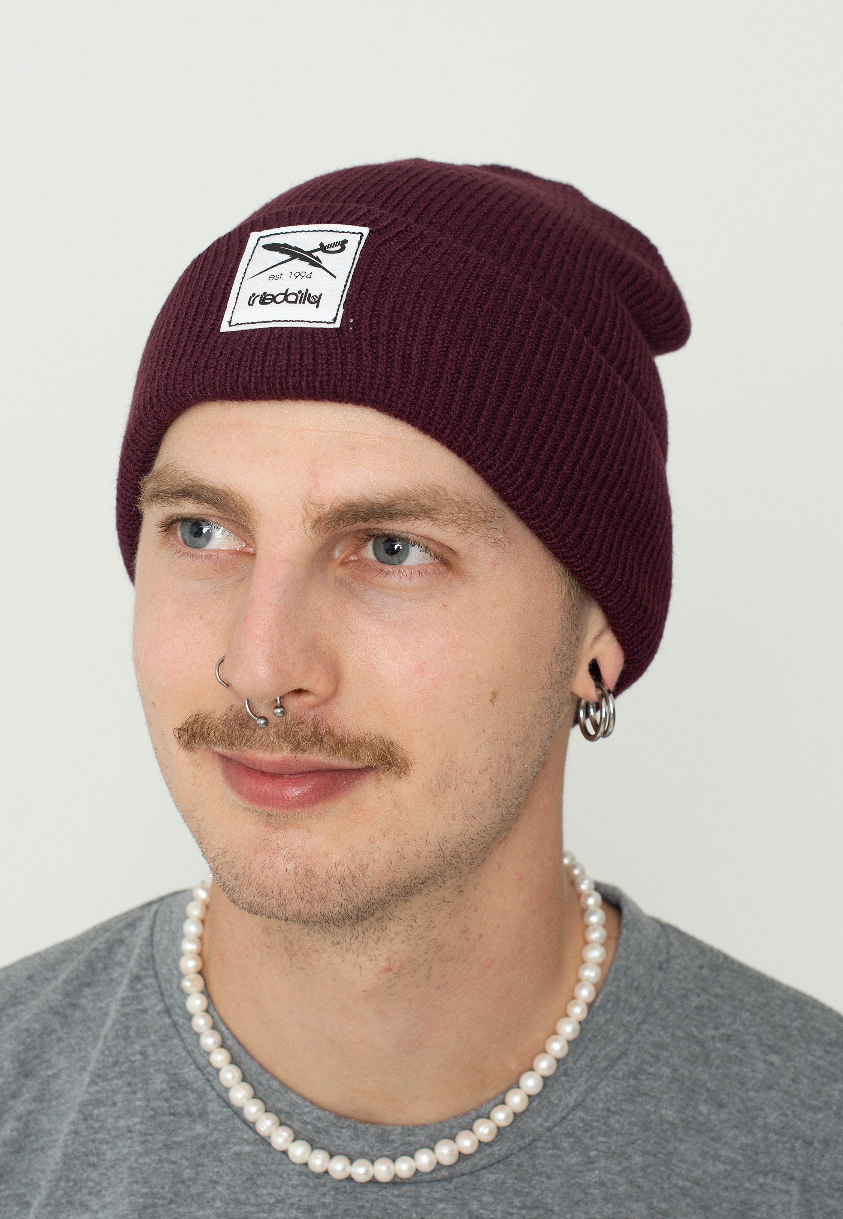 Iriedaily - Smurpher Heavy Aubergine - Beanie | Neutral-Image