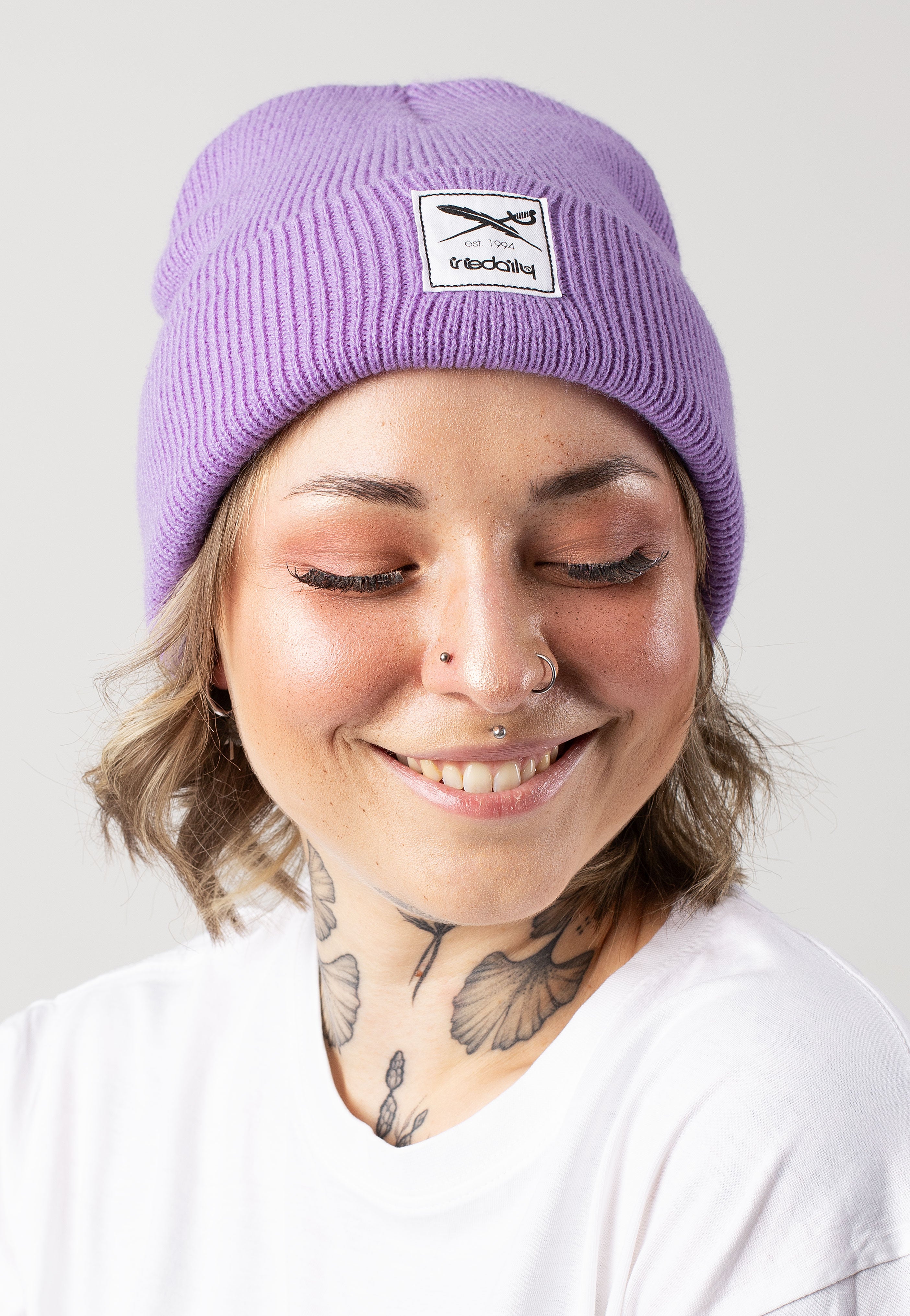 Iriedaily - Smurpher Heavy Lilac - Beanie | Neutral-Image