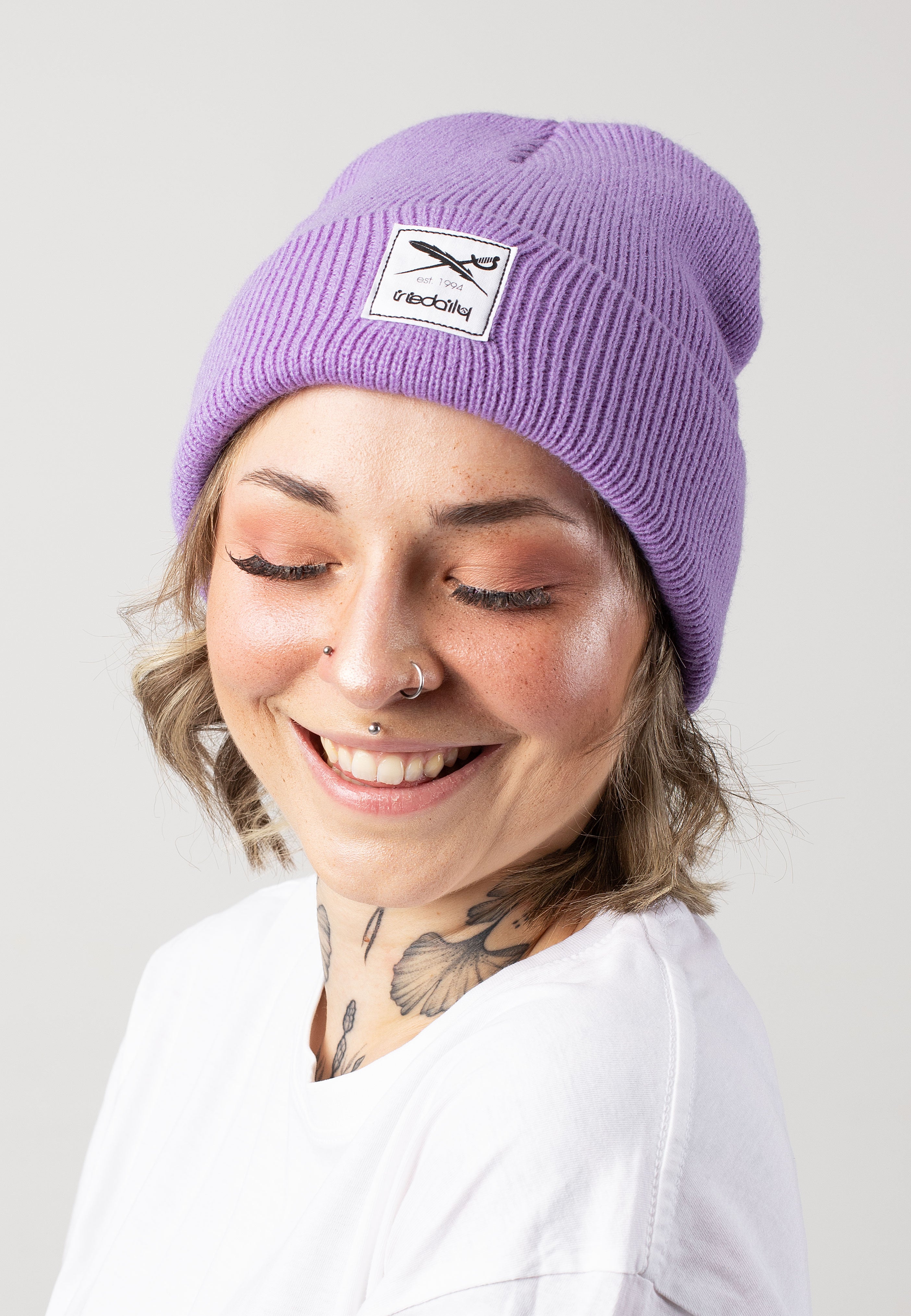 Iriedaily - Smurpher Heavy Lilac - Beanie | Neutral-Image