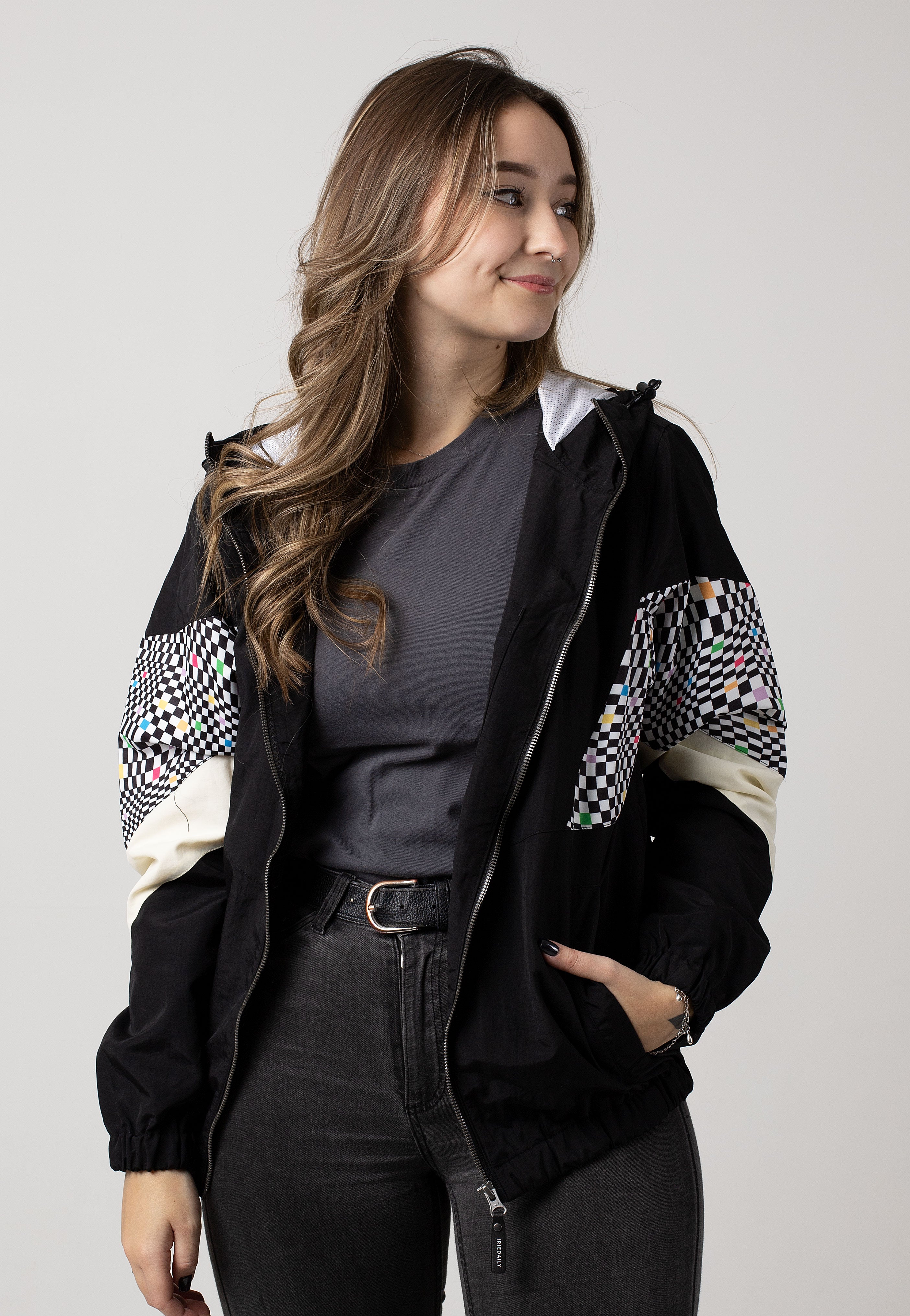 Iriedaily - Streetz R Black White - Jacket | Women-Image