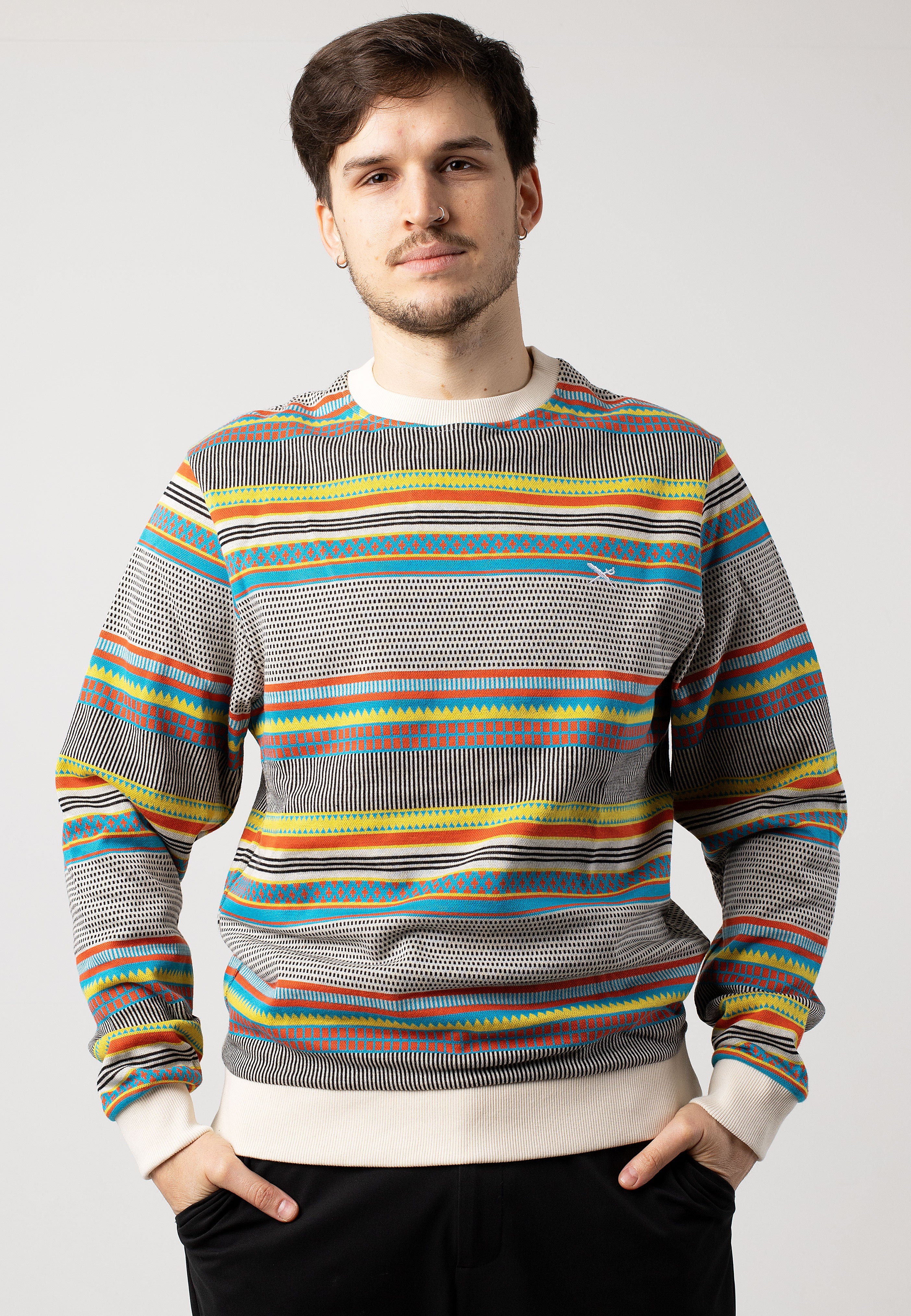 Iriedaily - Vintachi Crew Multi Color - Sweater | Men-Image