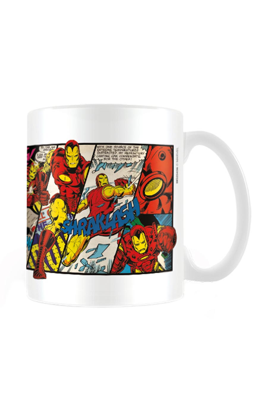 Iron Man - Panels White - Mug | Neutral-Image