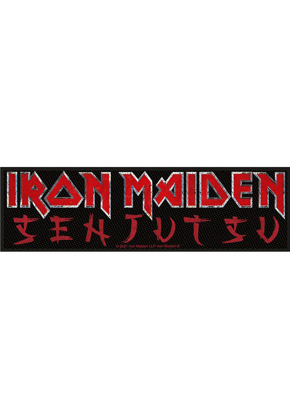 Iron Maiden - Senjutsu Logo Superstrip - Patch | Impericon