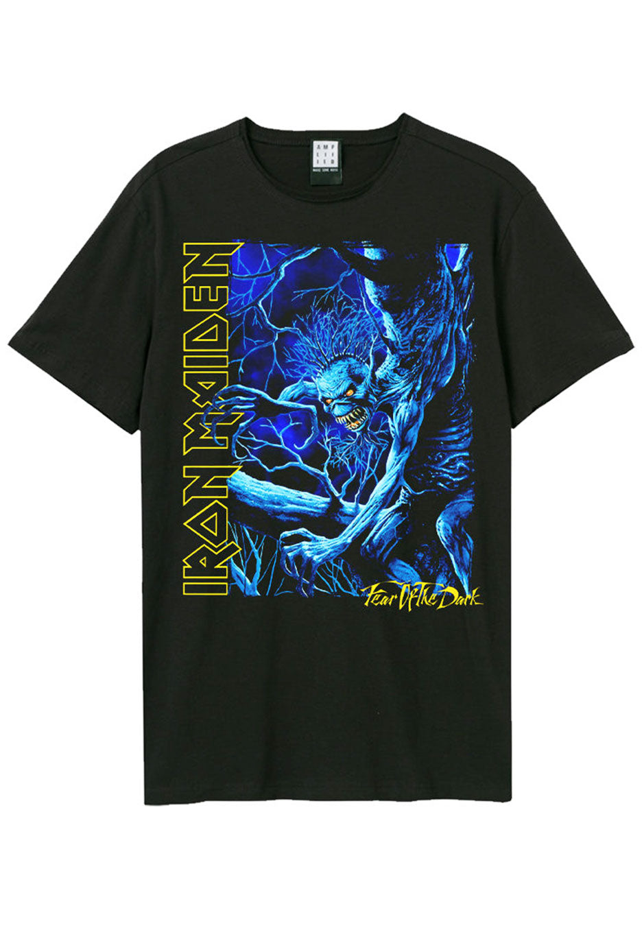 Iron Maiden - Blue Monster Charcoal - T-Shirt | Neutral-Image