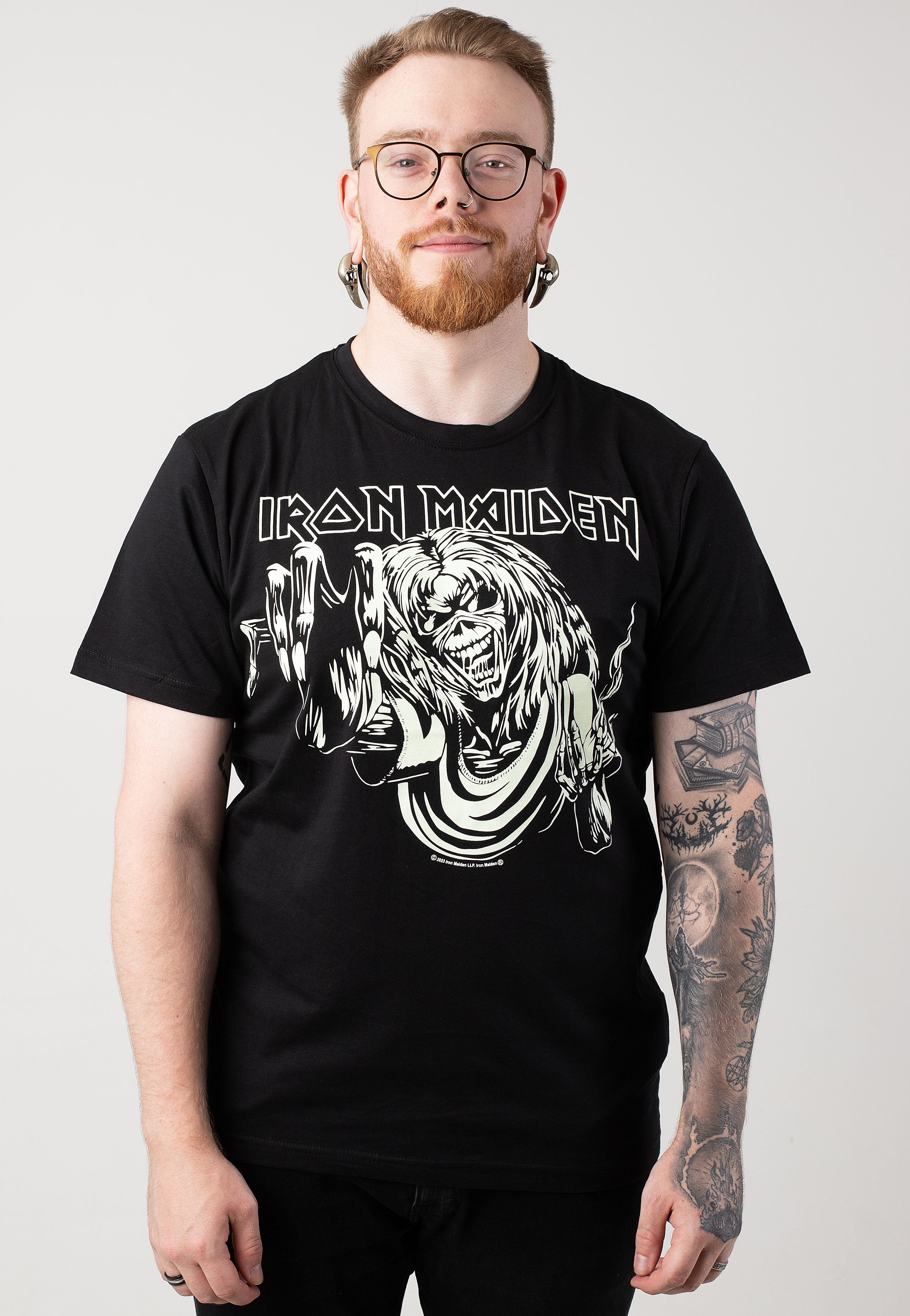 Brandit x Iron Maiden - Eddy Glow - T-Shirt | Men-Image