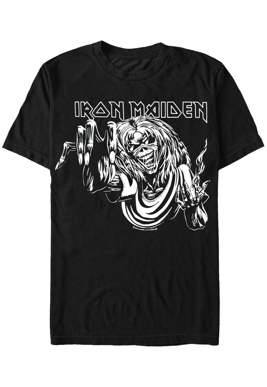 Brandit x Iron Maiden - Eddy Glow - T-Shirt | Neutral-Image