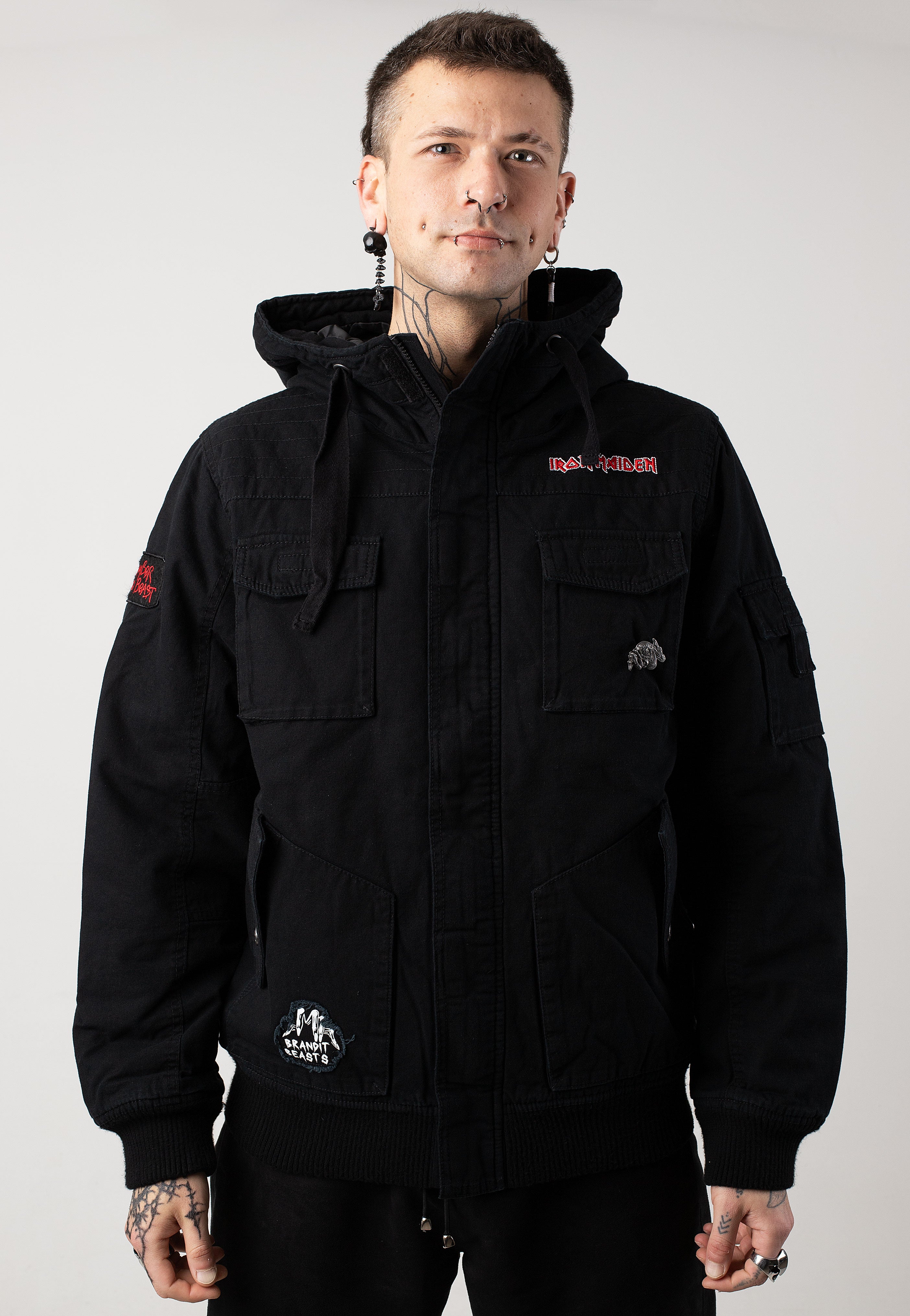 Brandit x Iron Maiden - IRM Bronx - Jacket | Men-Image