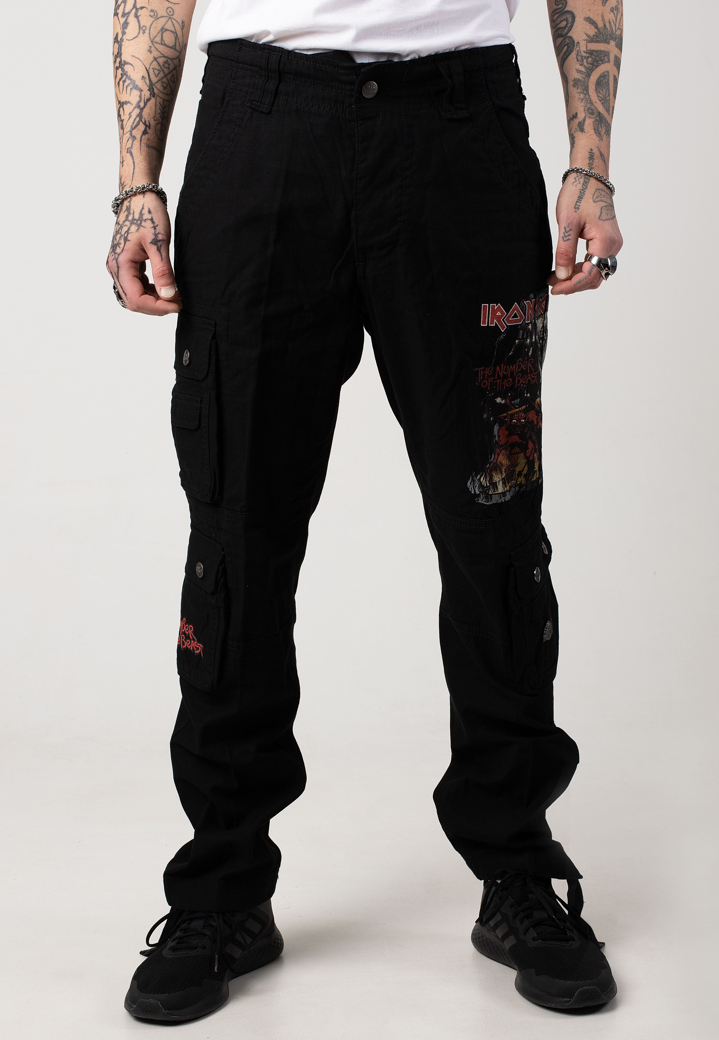 Brandit x Iron Maiden - IRM Pure Slim - Pants | Men-Image