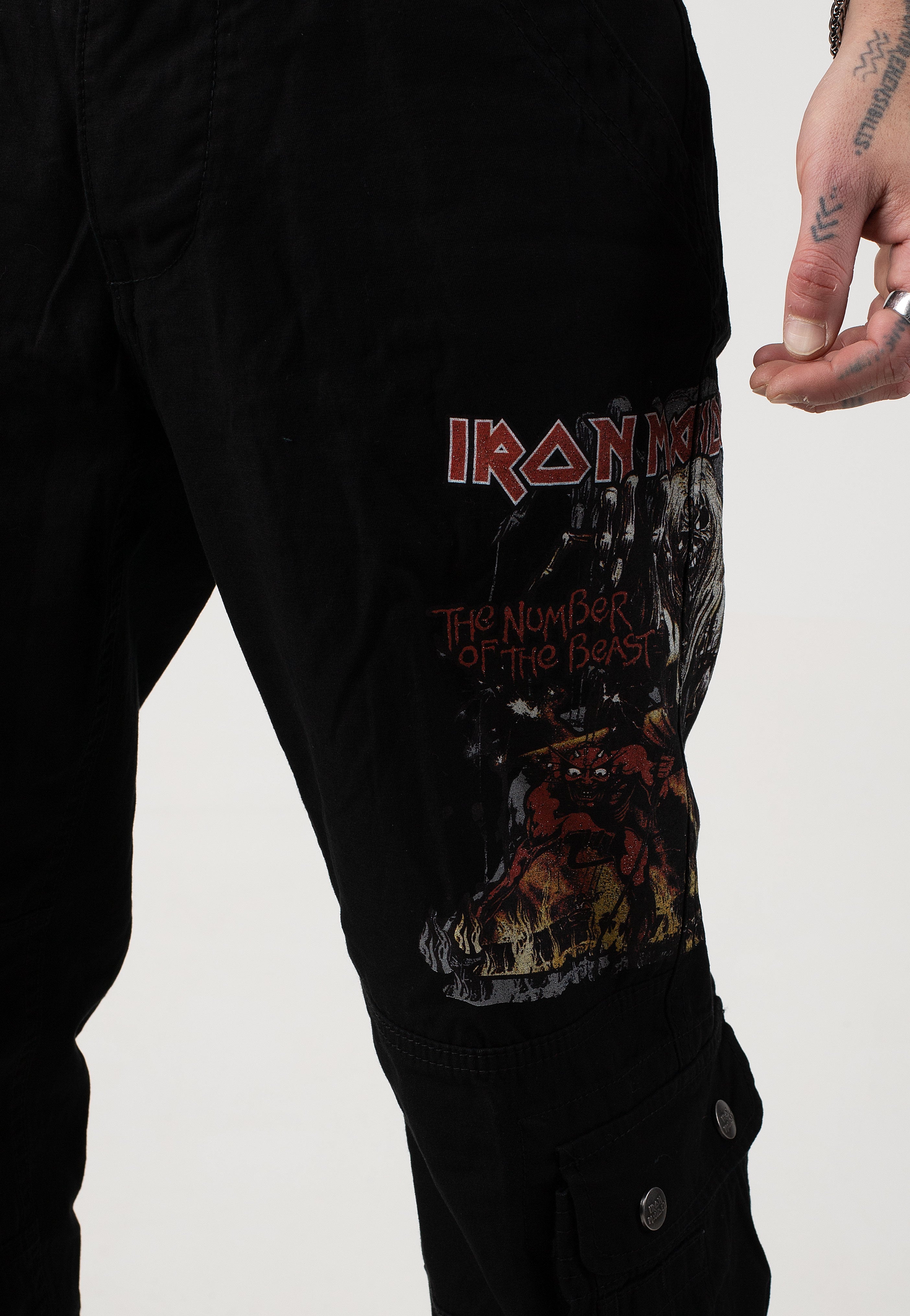 Brandit x Iron Maiden - IRM Pure Slim - Pants | Men-Image