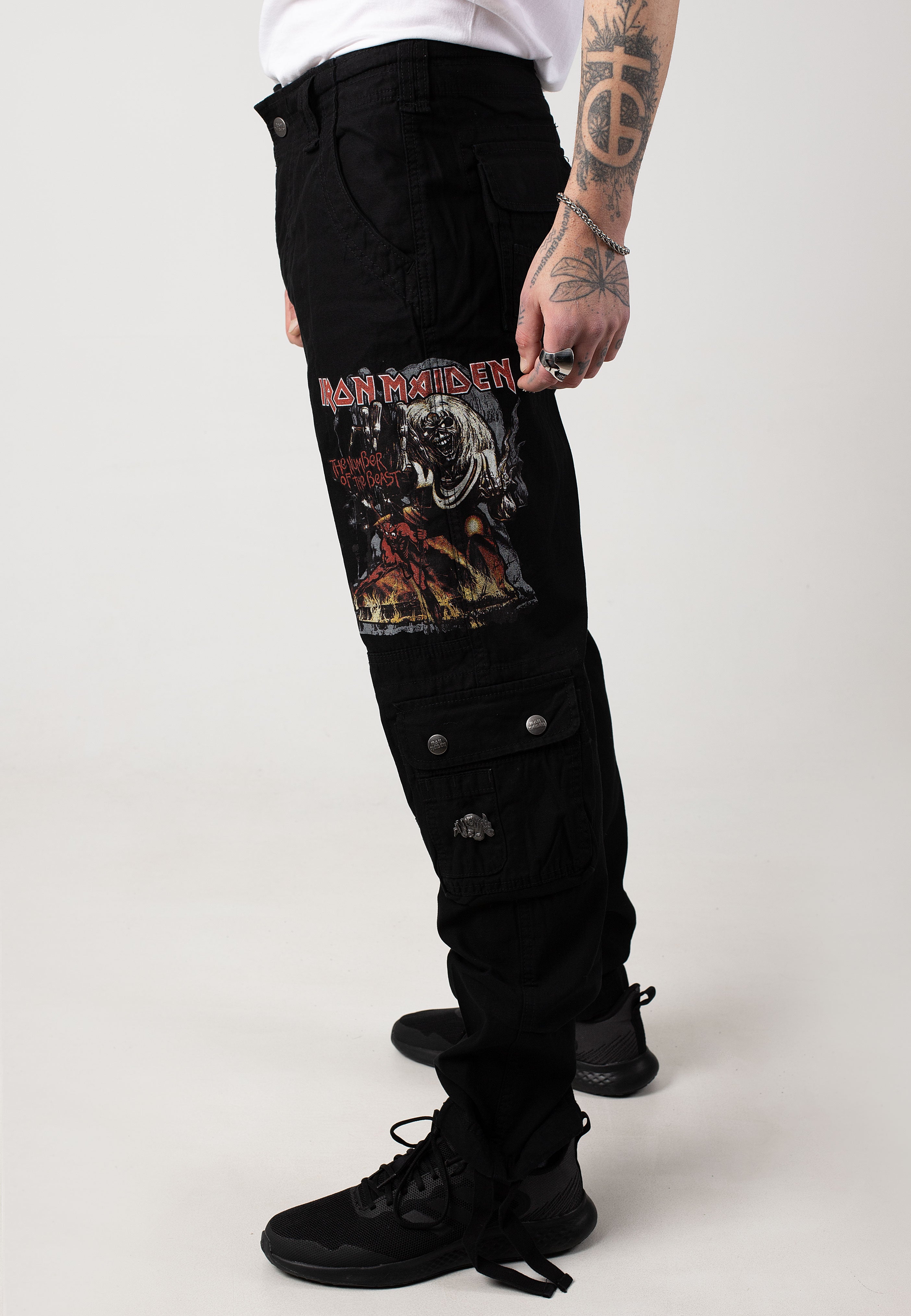 Brandit x Iron Maiden - IRM Pure Slim - Pants | Men-Image