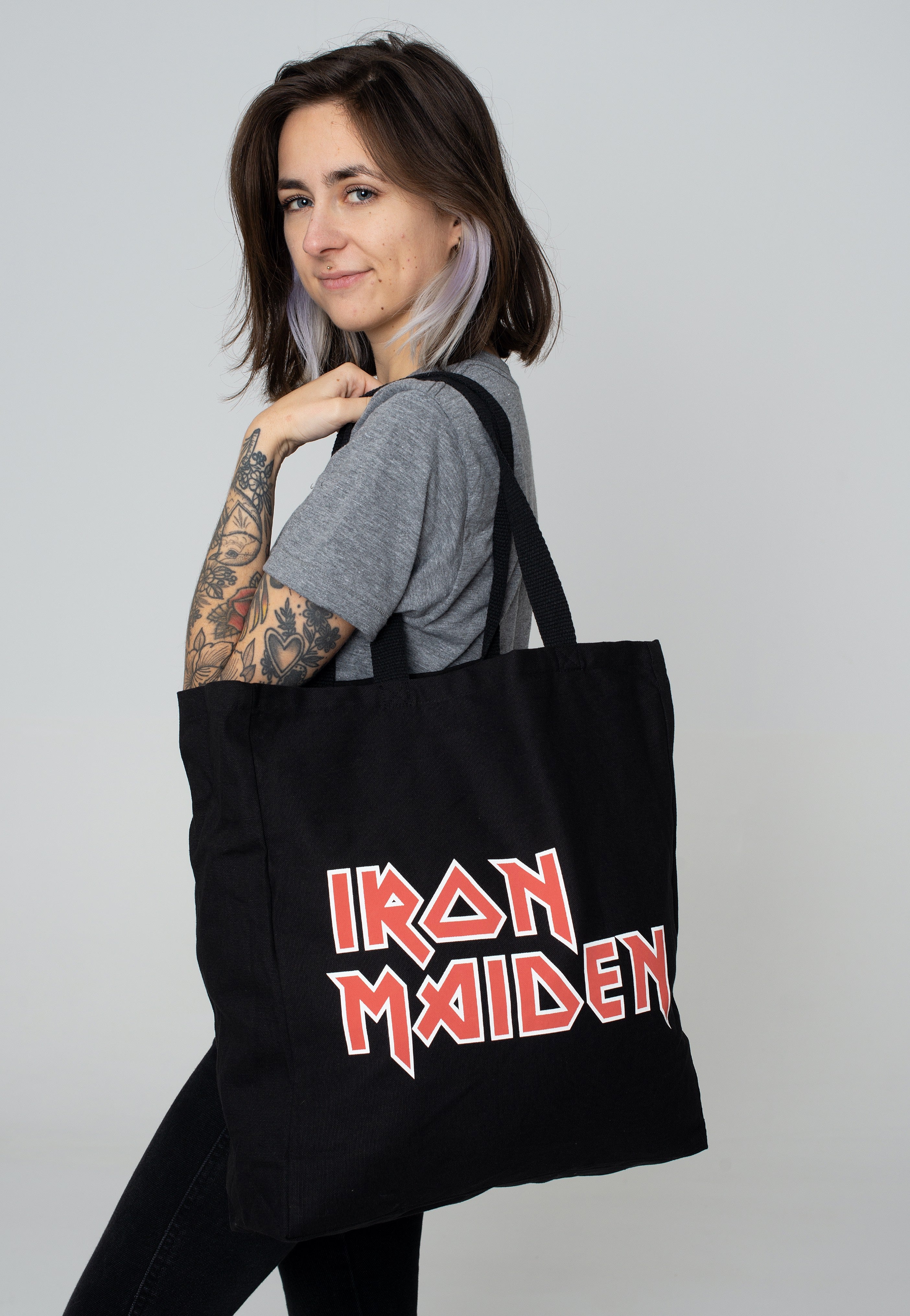 Iron Maiden - Logo - Tote Bag | Neutral-Image