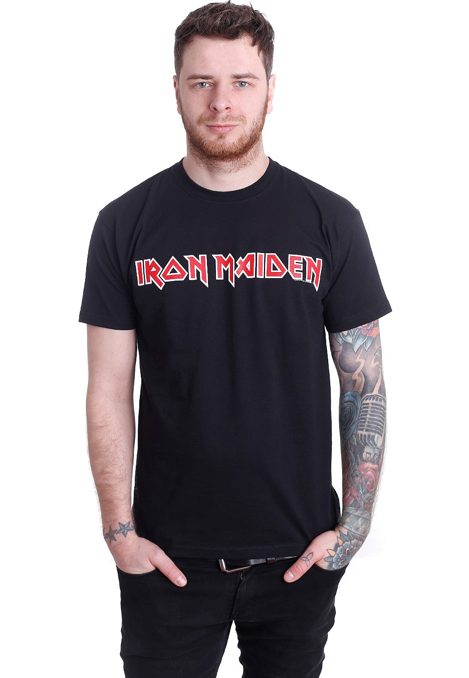 Iron Maiden - Logo - T-Shirt | Men-Image