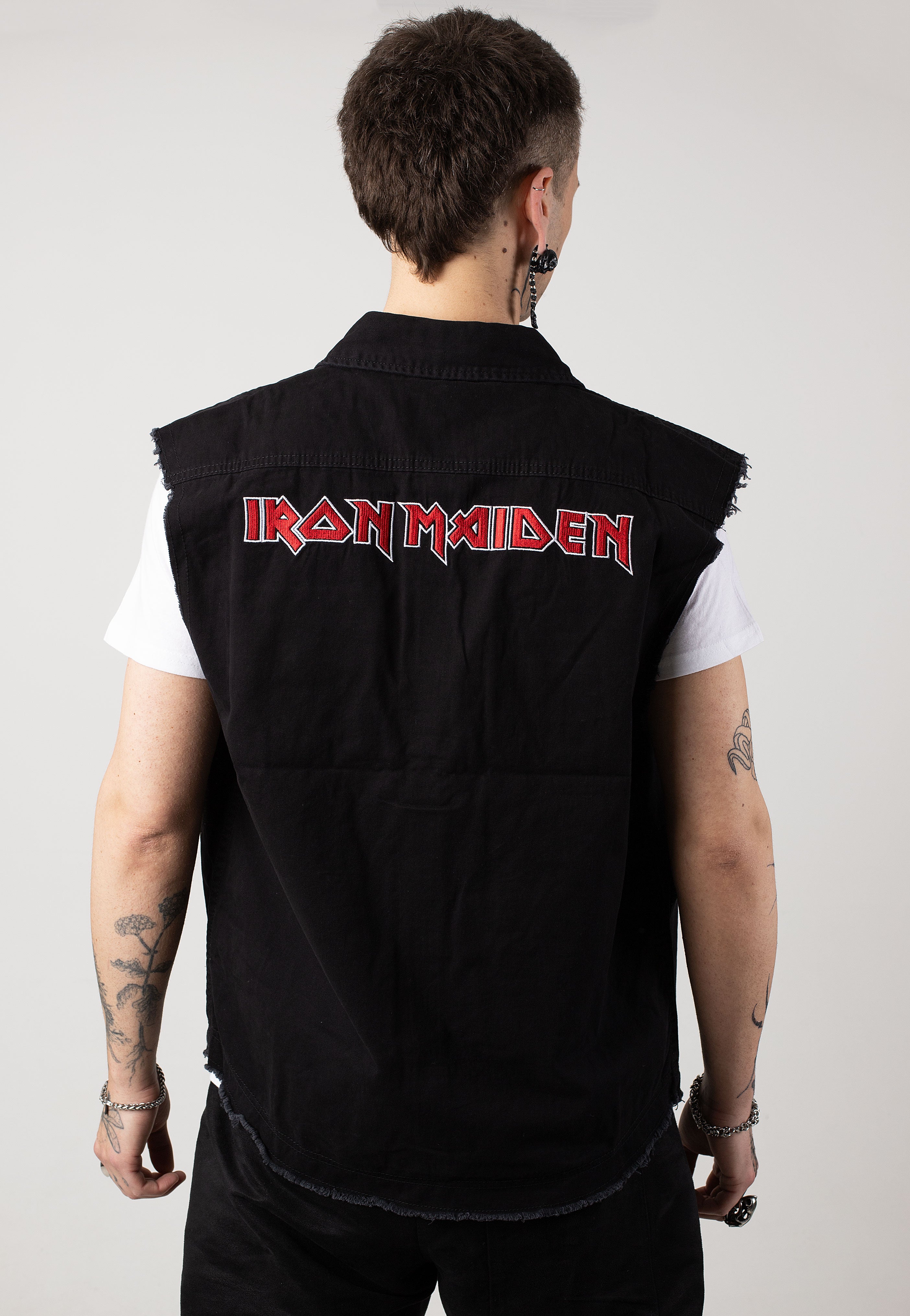 Brandit x Iron Maiden - Number Of The Beast Vintage - Vest | Men-Image