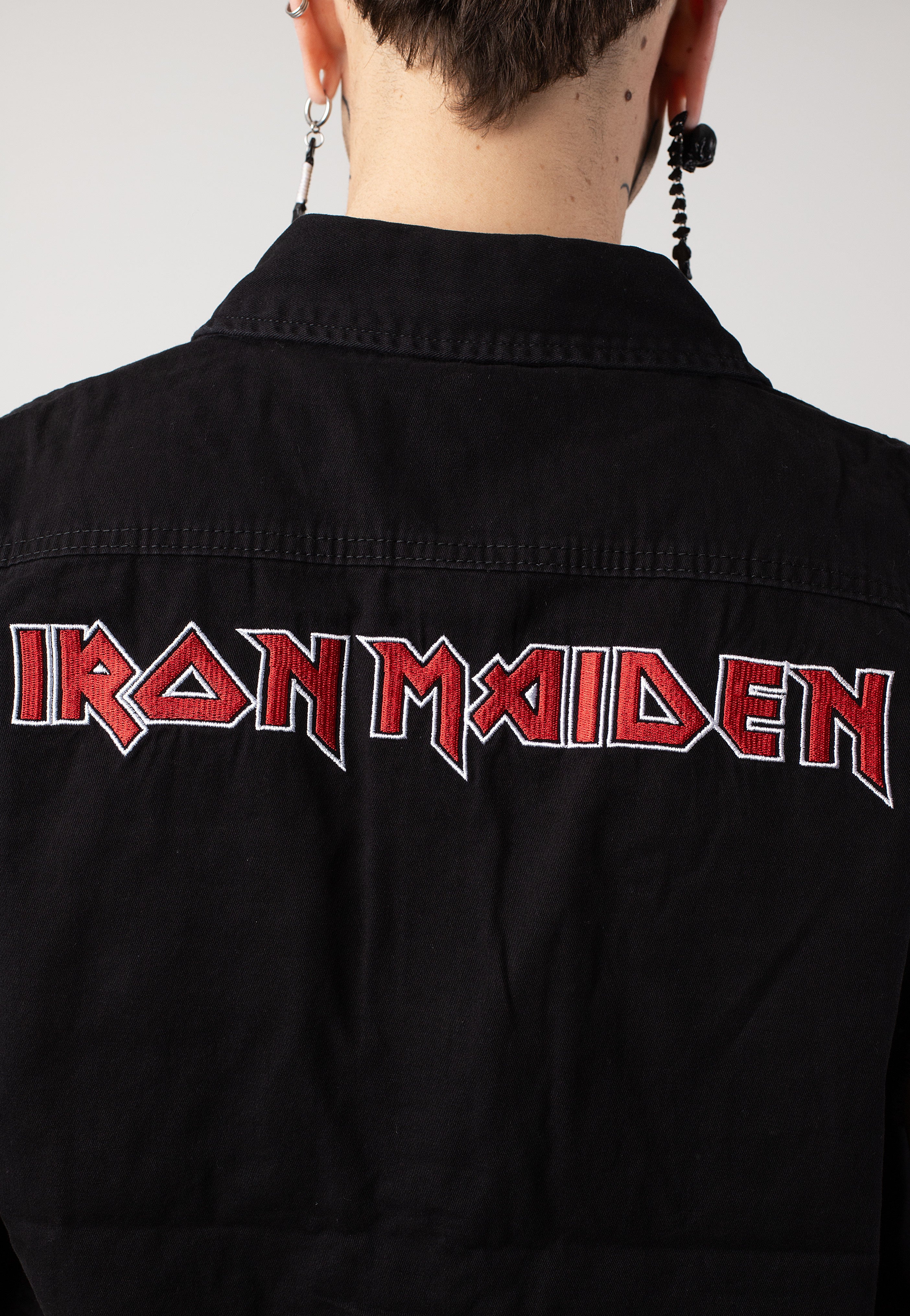 Brandit x Iron Maiden - Number Of The Beast Vintage - Vest | Men-Image