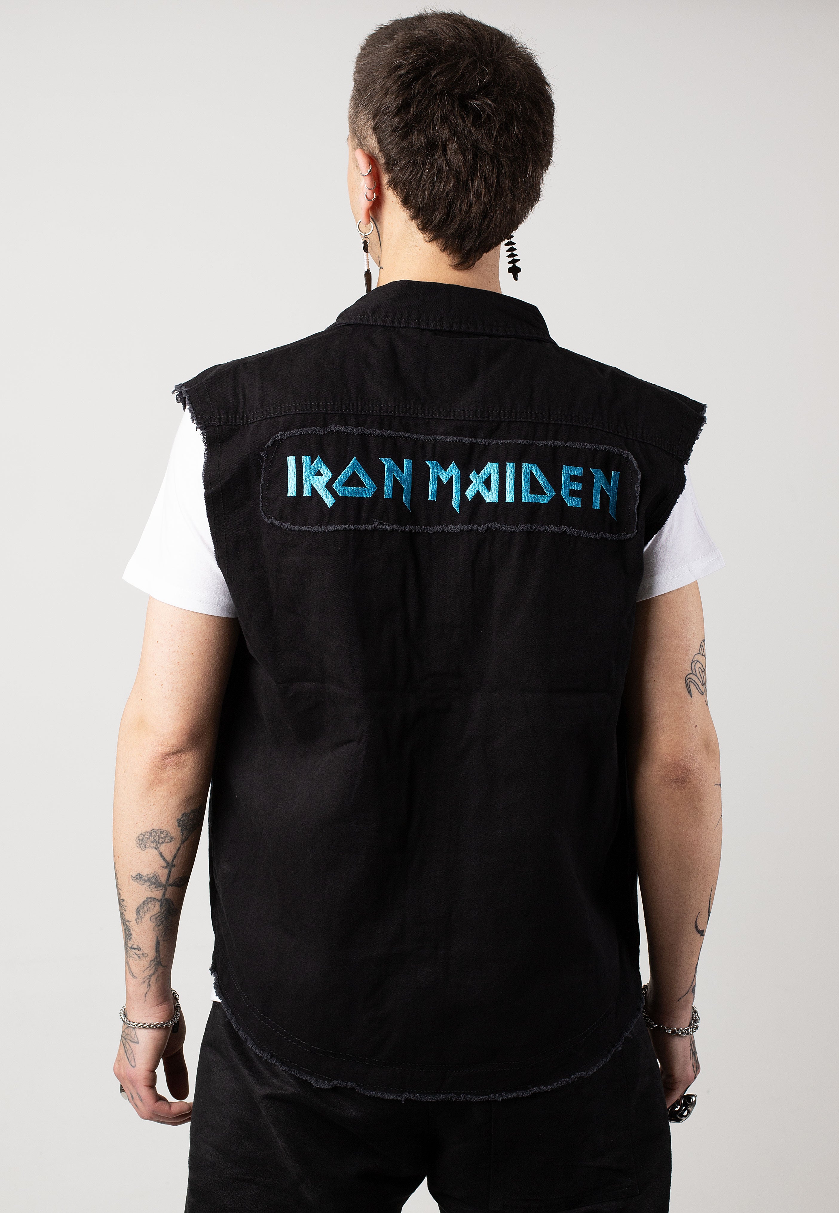 Brandit x Iron Maiden - Fear Of The Dark Vintage - Vest | Men-Image