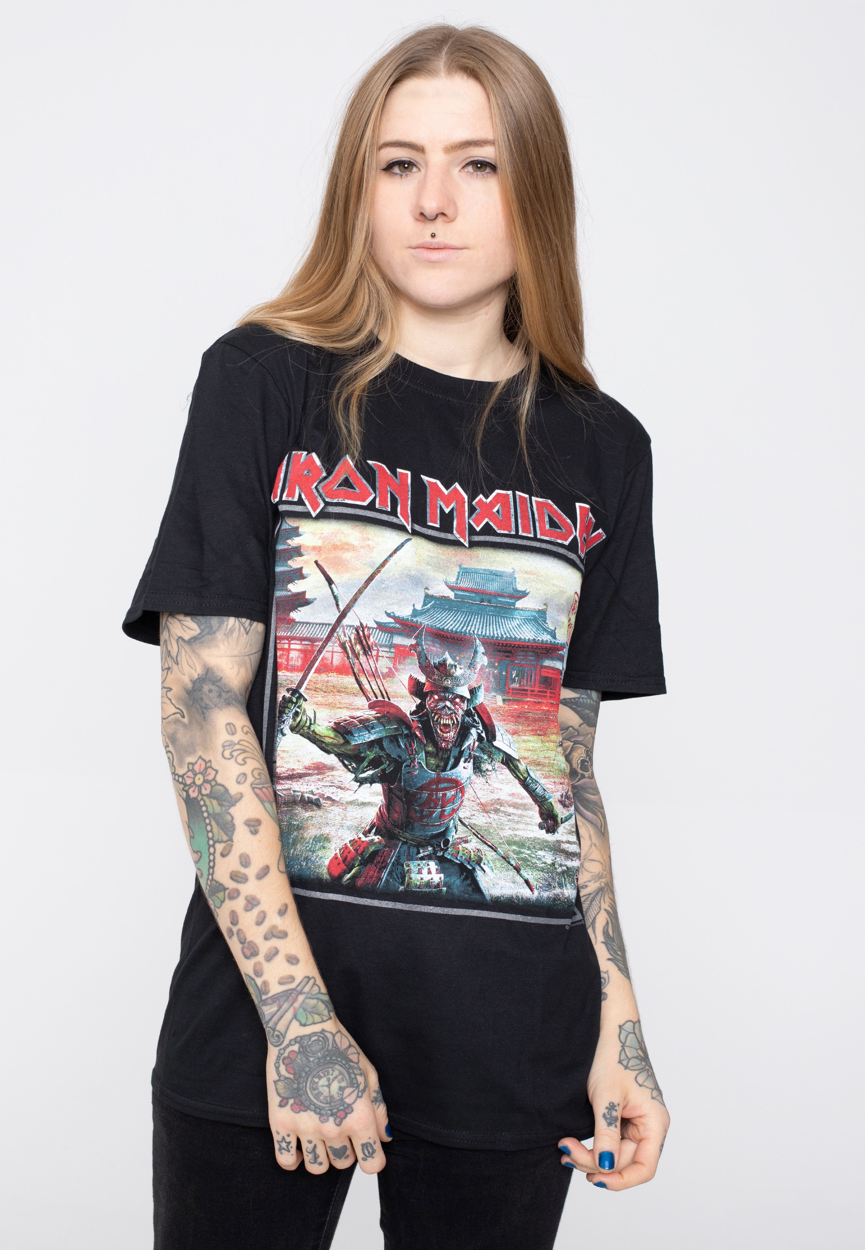 Iron Maiden - Senjutsu Album Palace Keyline Square - T-Shirt | Women-Image