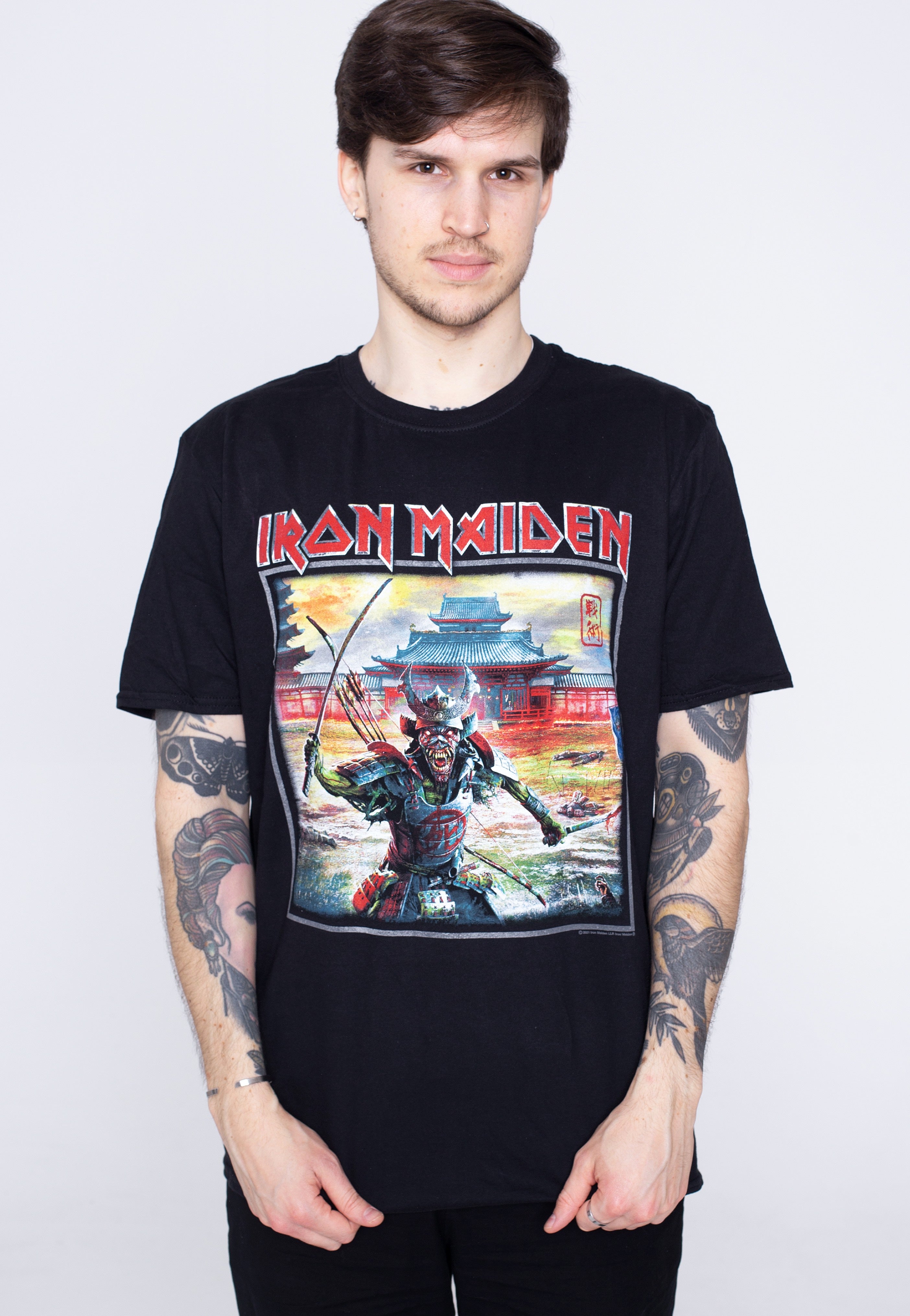 Iron Maiden - Senjutsu Album Palace Keyline Square - T-Shirt | Men-Image