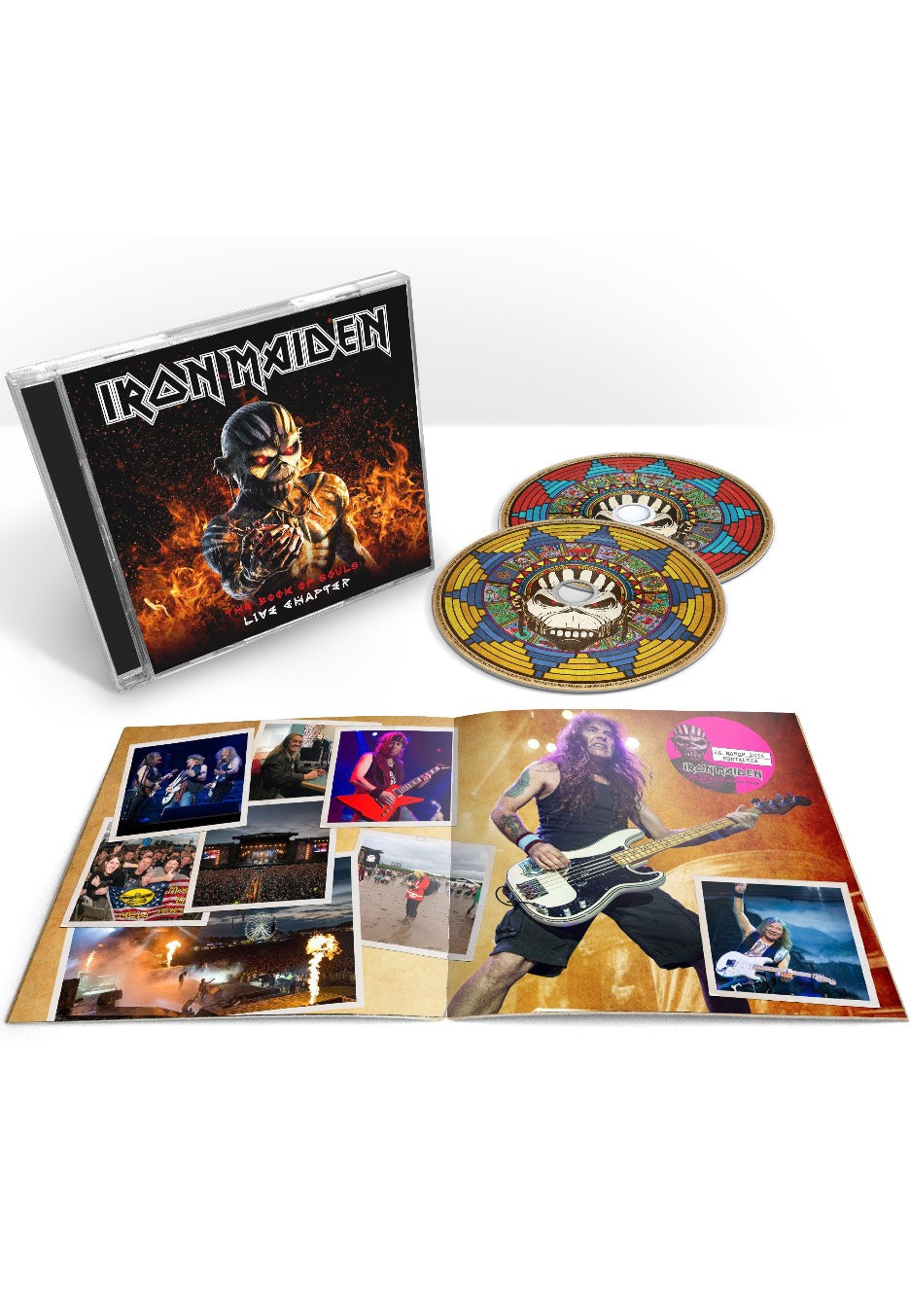 Iron Maiden - The Book Of Souls: Live Chapter - 2 CD | Neutral-Image