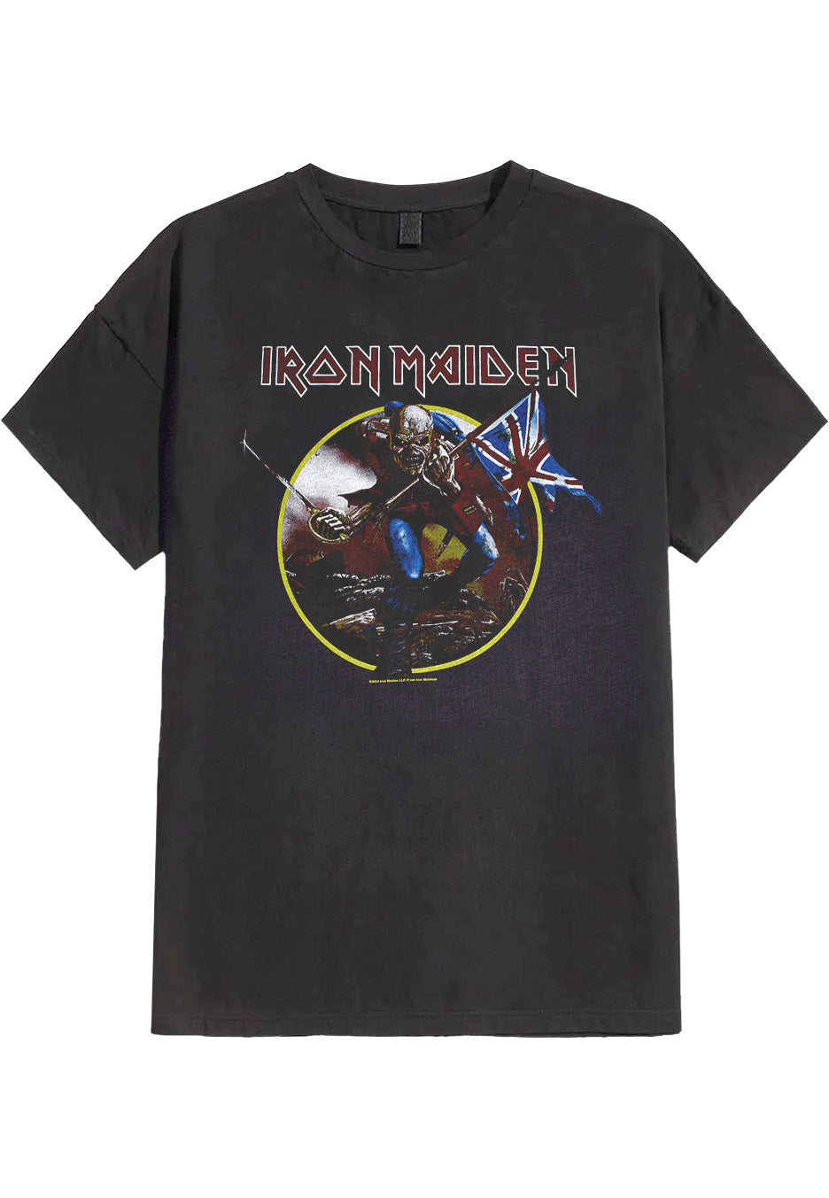 Iron Maiden - The Trooper Charcoal - T-Shirt | Neutral-Image