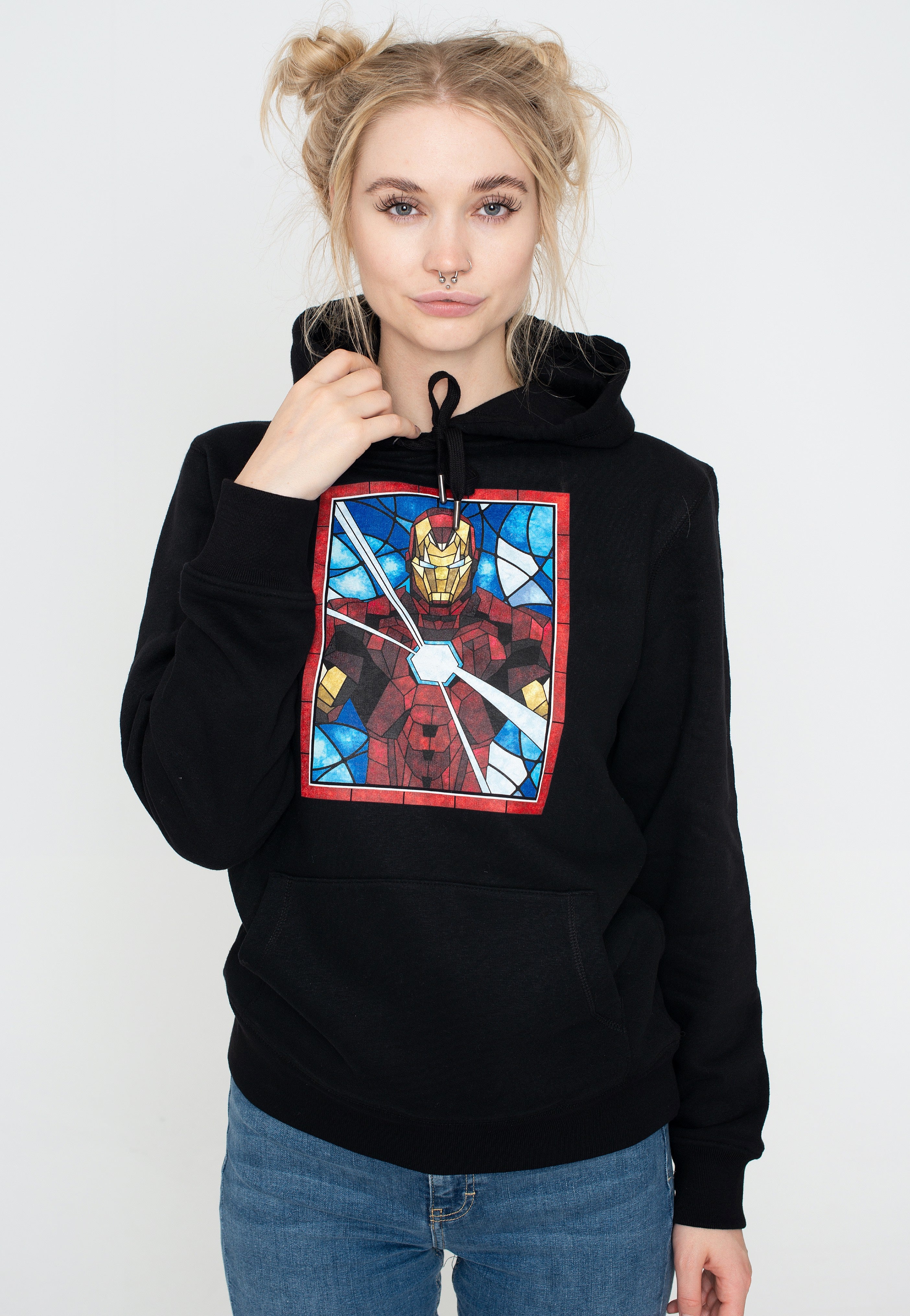 Iron Man - Ironman Glass - Hoodie | Women-Image