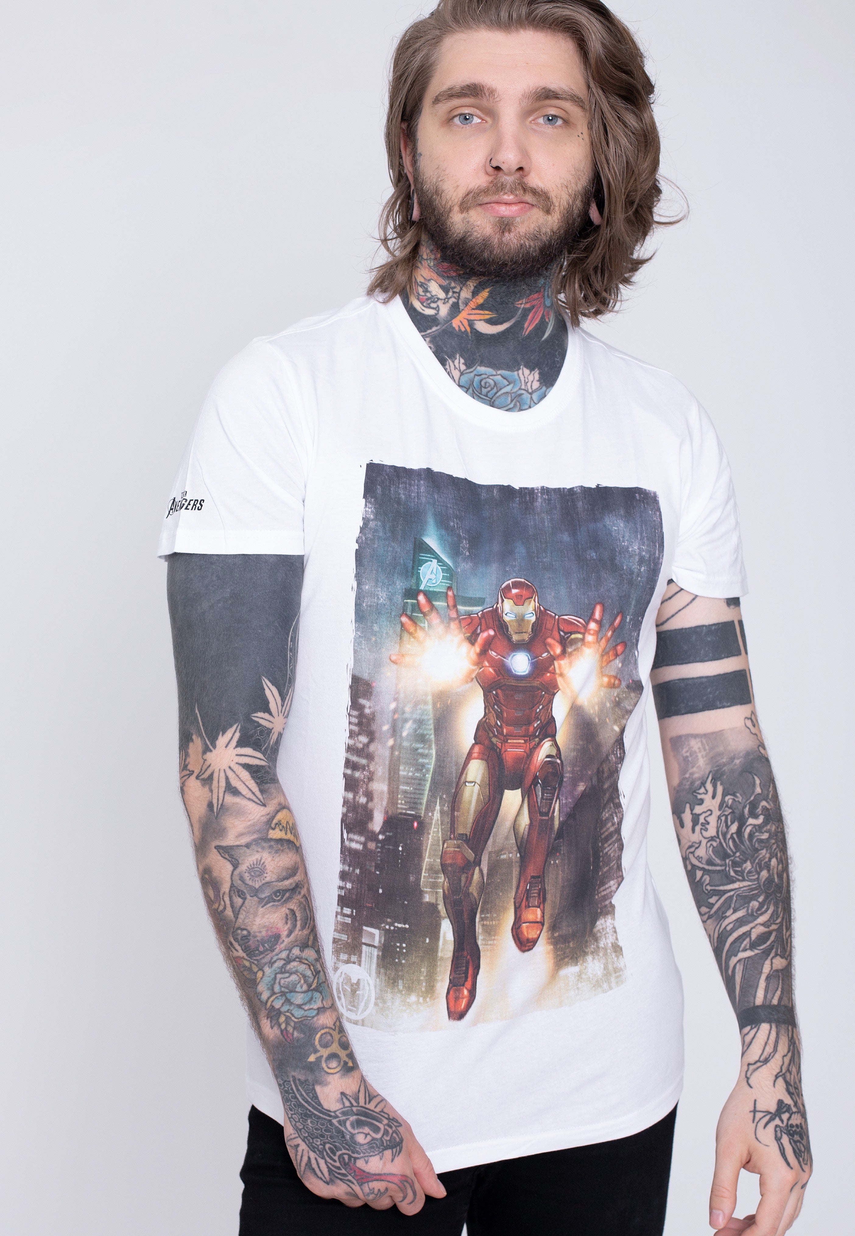 Iron Man - Iron Man White - T-Shirt | Men-Image