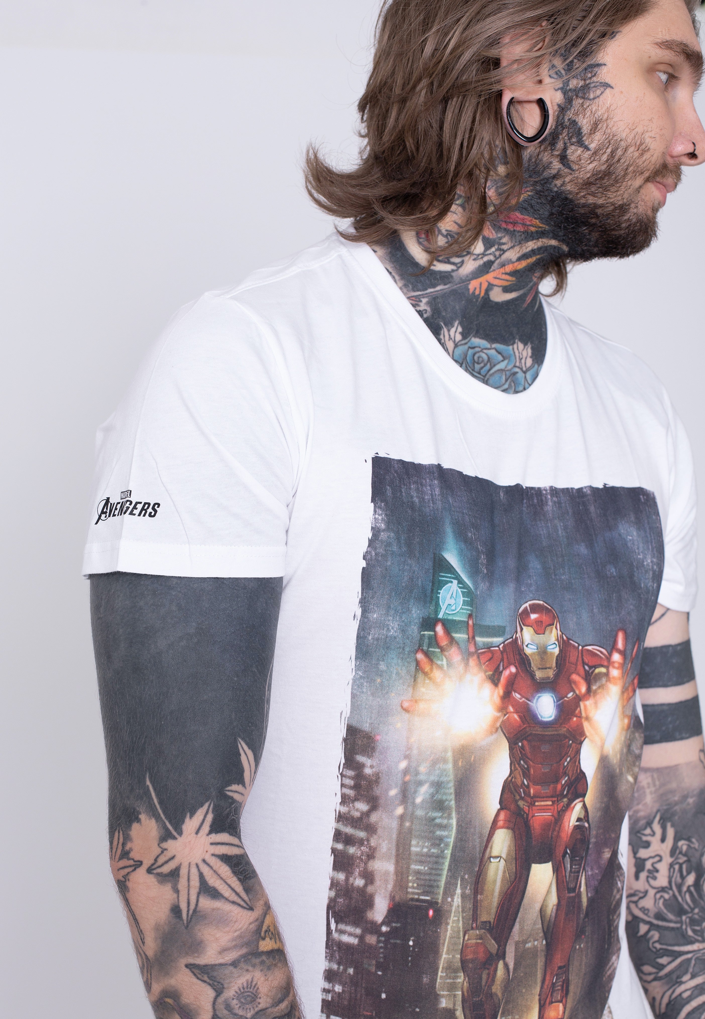 Iron Man - Iron Man White - T-Shirt | Men-Image