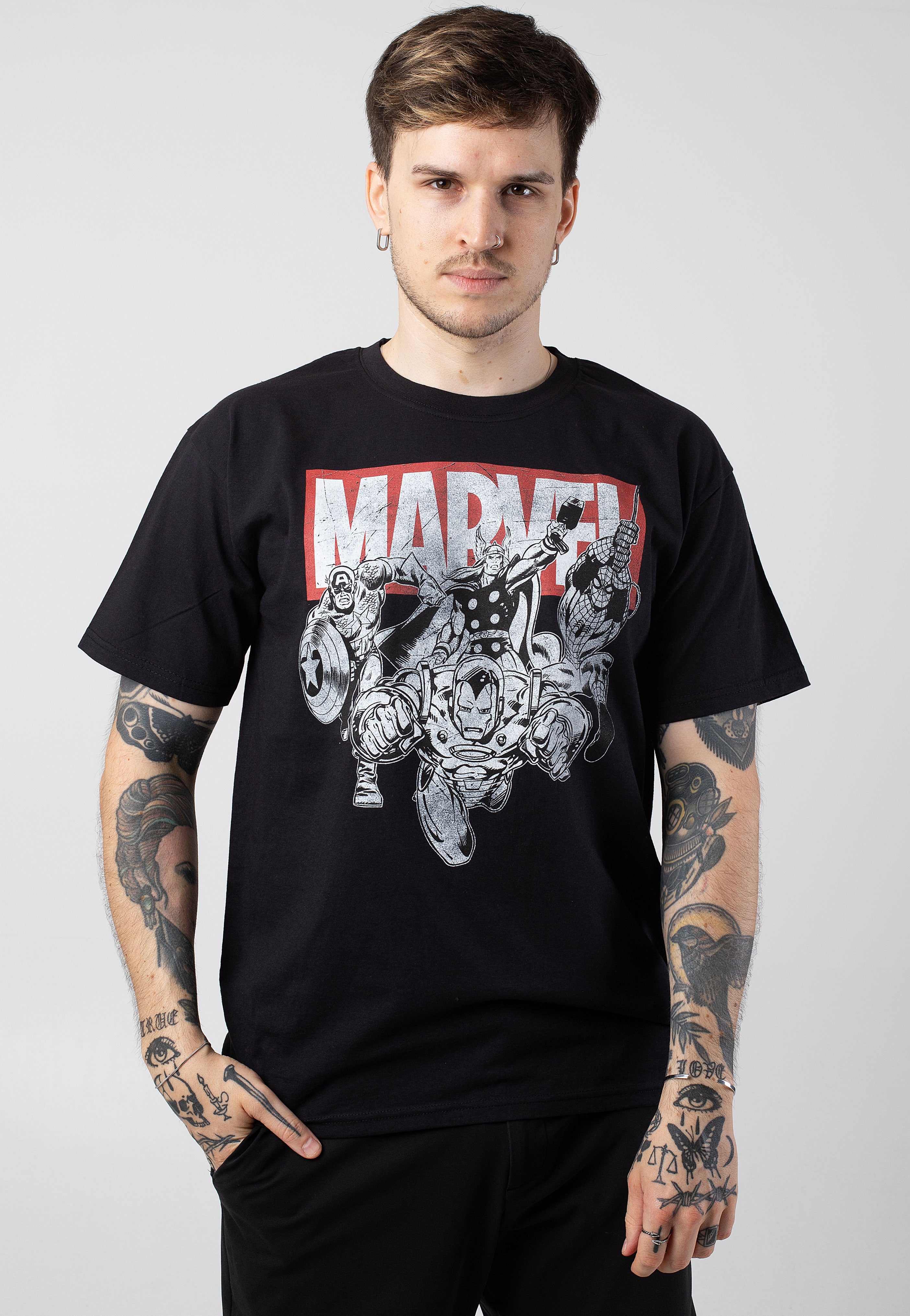 Iron Man - Poses - T-Shirt | Men-Image