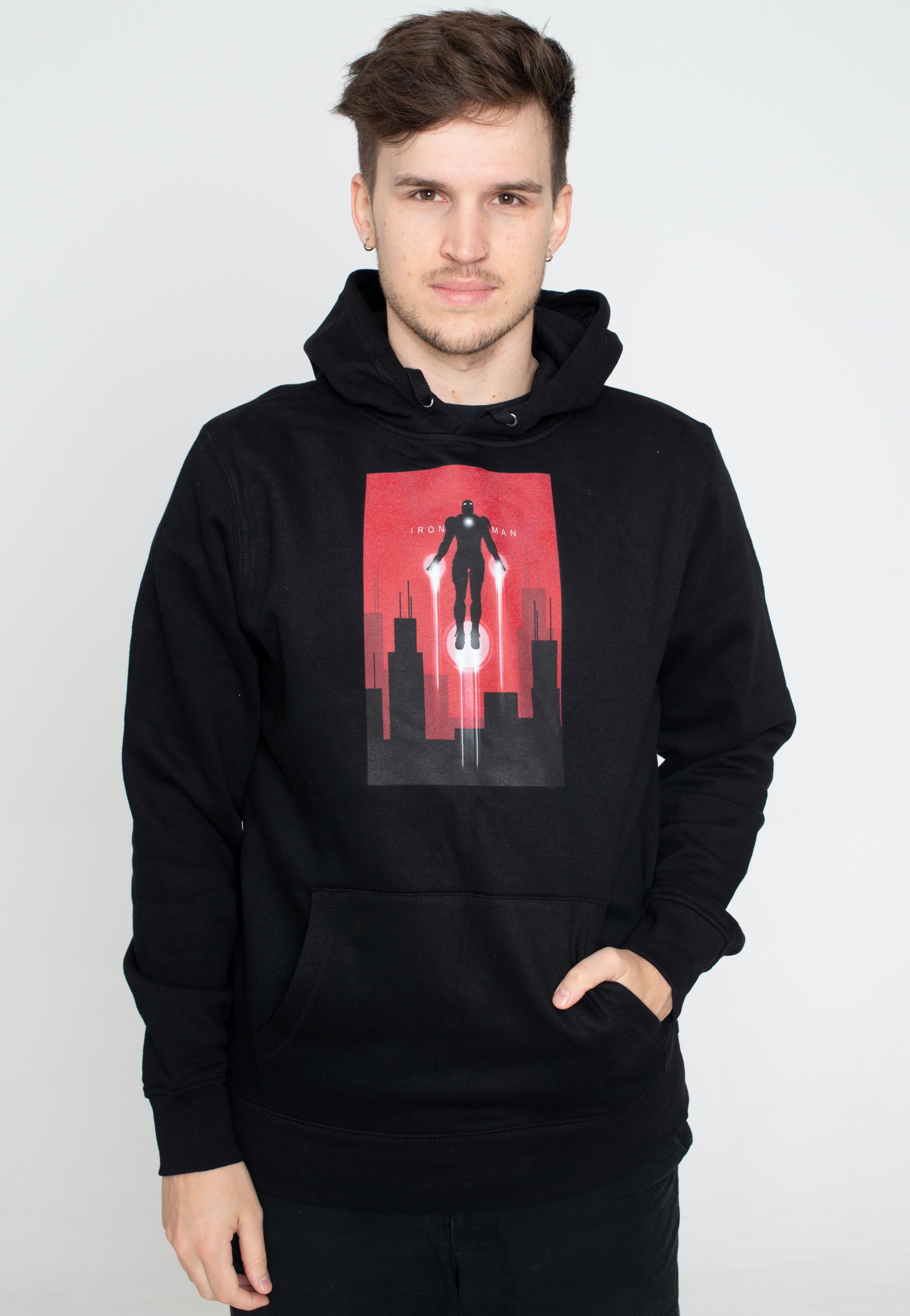 Iron man hoodie men's online