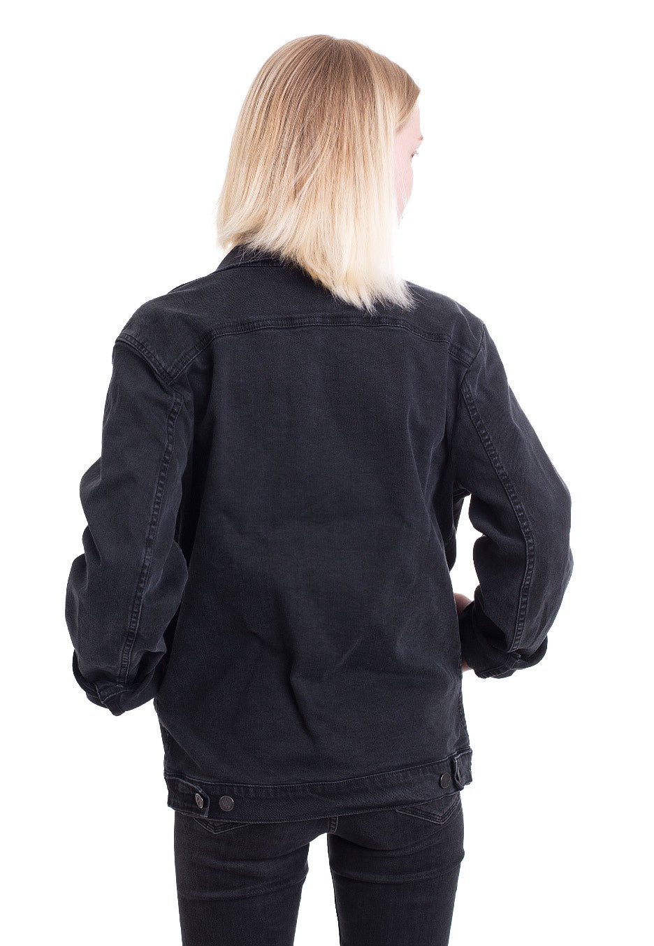 Ironnail - Neil Denim Black - Jeans Jacket | Women-Image