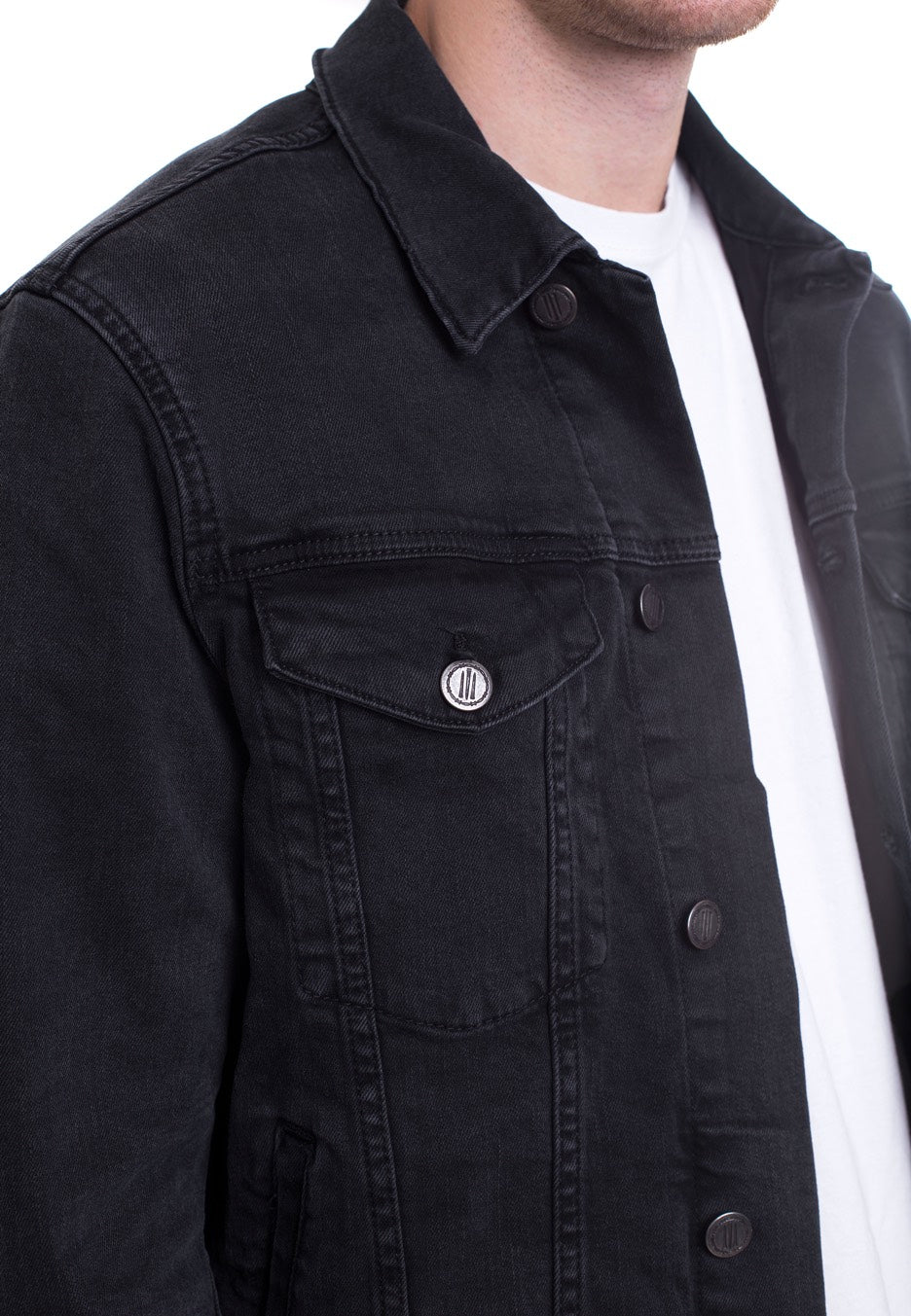 Ironnail - Neil Denim Black - Jeans Jacket | Men-Image