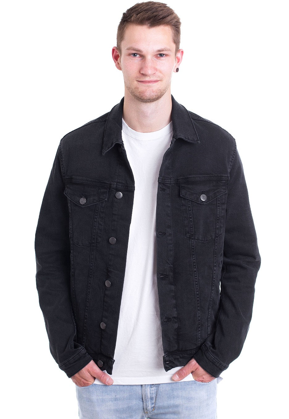 Ironnail - Neil Denim Black - Jeans Jacket | Men-Image