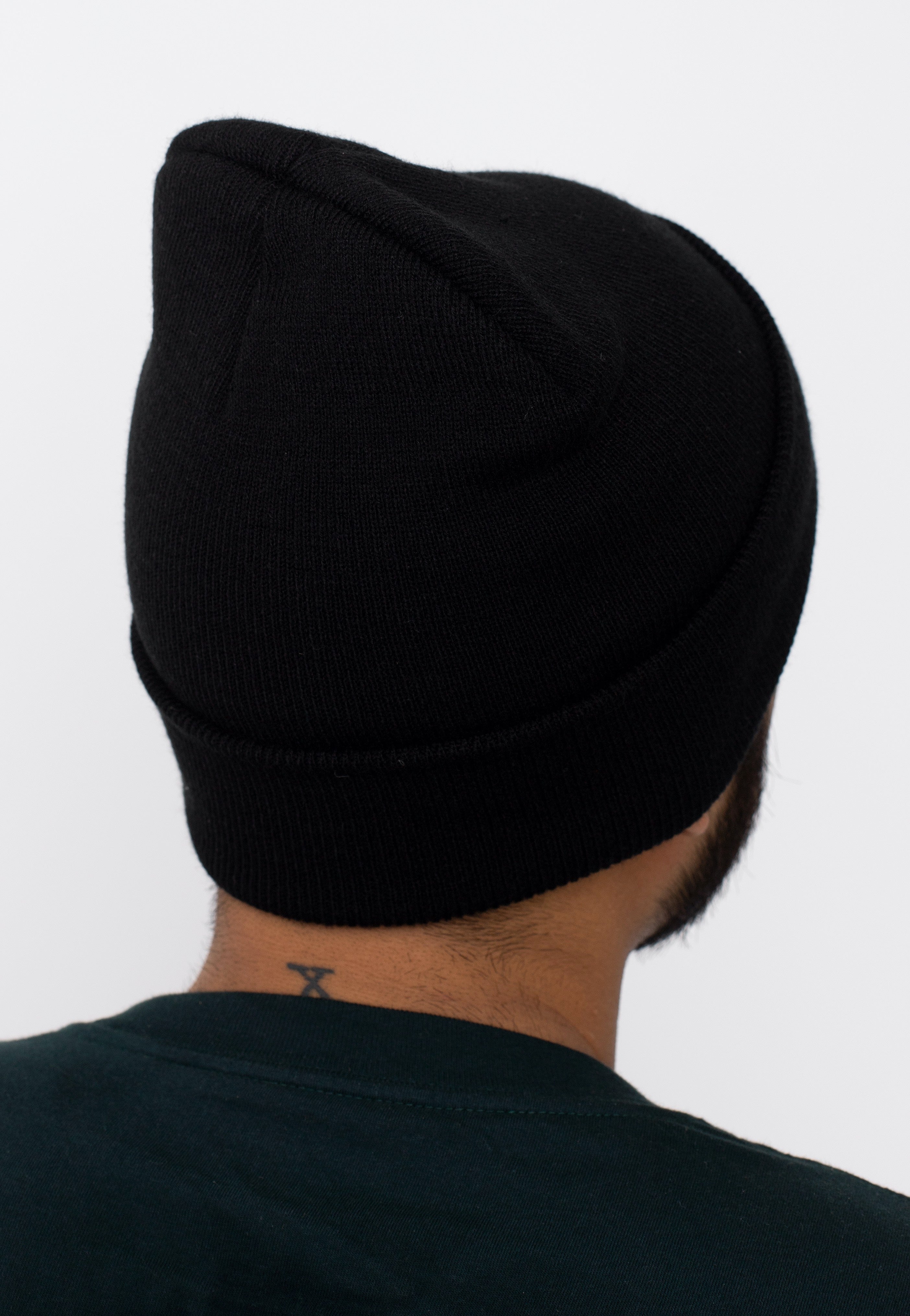 Ironnail - Schweitzer Fake Leather Patch - Beanie | Neutral-Image