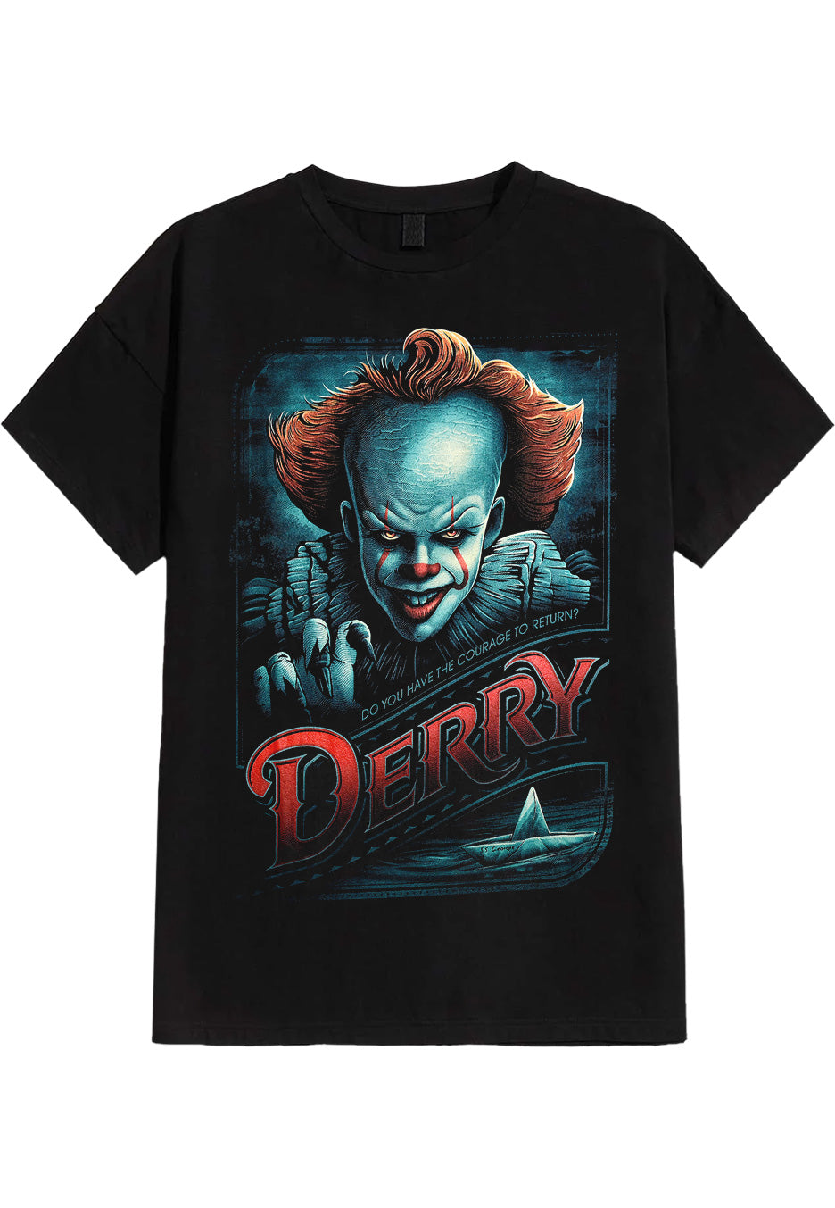 IT - Derry Courage To Return - T-Shirt | Neutral-Image