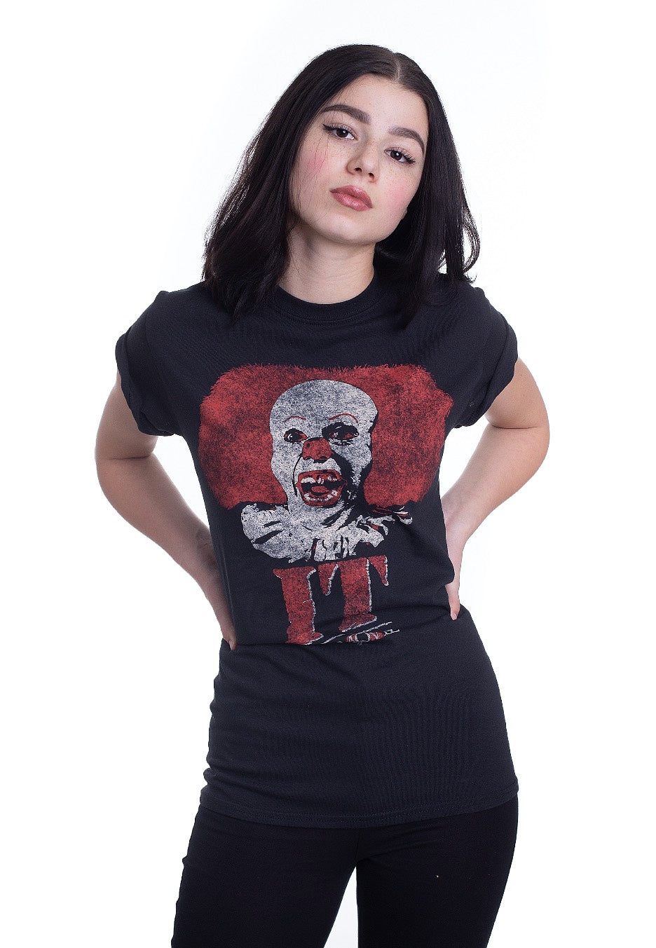 IT - Pennywise Clown Logo - T-Shirt | Women-Image